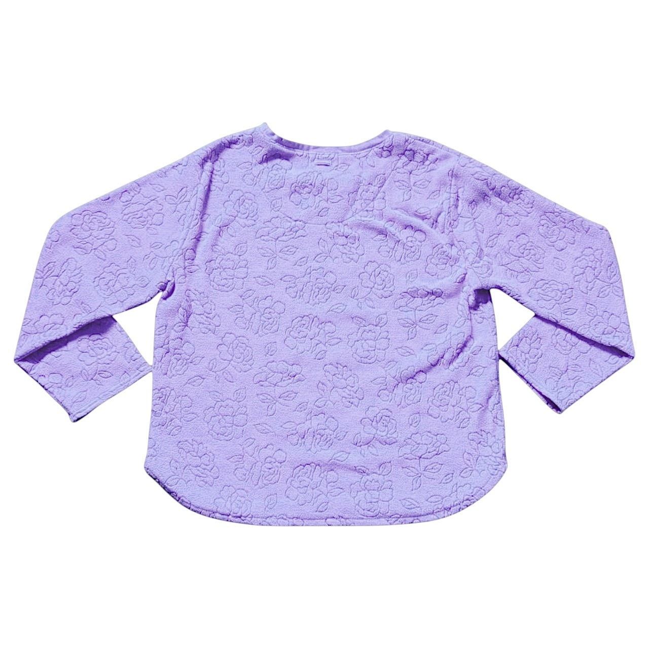 Oscar De La Renta Oscar De La Renta Lavender Sweater | Size M Size M / US 6-8 / IT 42-44 - 2 Thumbnail