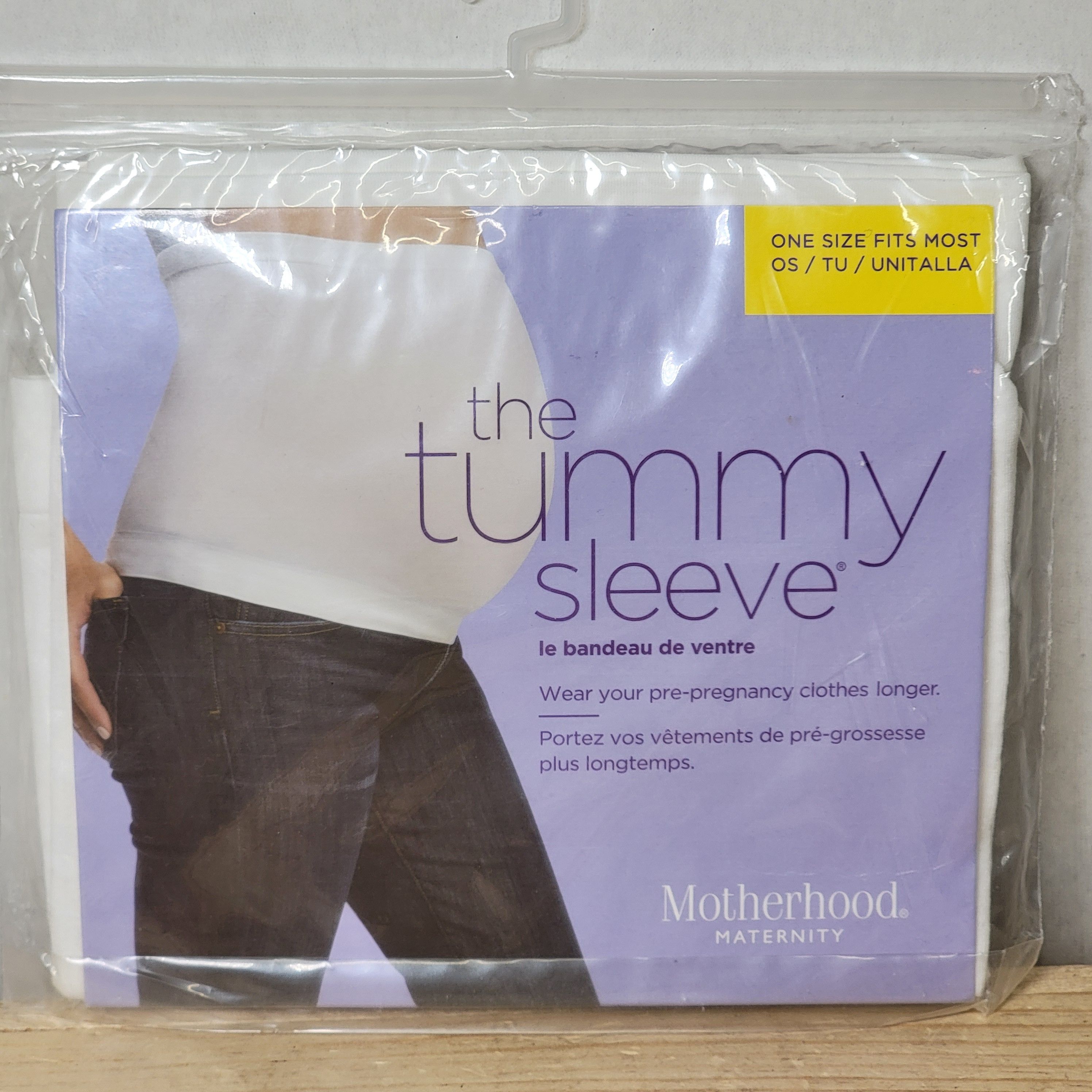 Other Motherhood Maternity White Tummy Sleeve - OSFM, NEW / SEALED Size ONE SIZE - 1 Thumbnail