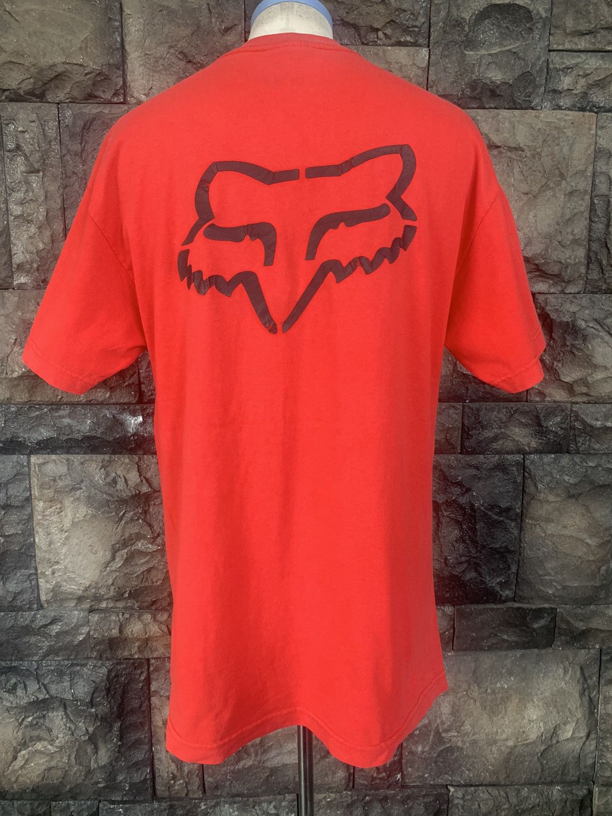 Fox Racing × Vintage Vintage 90s Fox Racing T Shirt Size US L / EU 52-54 / 3 - 1 Thumbnail