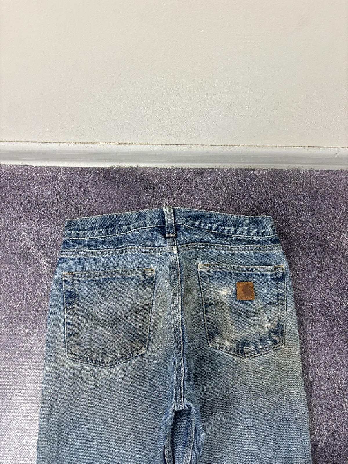 Carhartt Vintage Carhartt Y2K Straight Fit Work Skate Denim Jeans Size US 30 / EU 46 - 7 Thumbnail