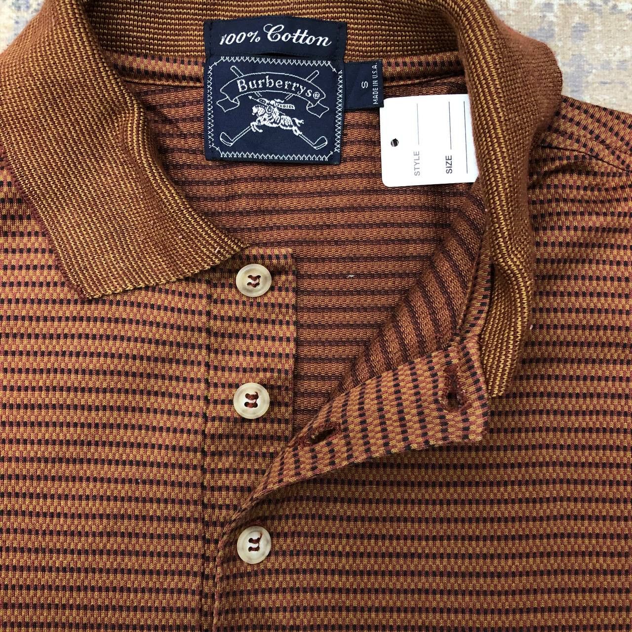 Burberry Prorsum T348 VTG BURBERRYS PRORSUM LONGSLEEVE POLO SHIRTS Size US S / EU 44-46 / 1 - 5 Thumbnail