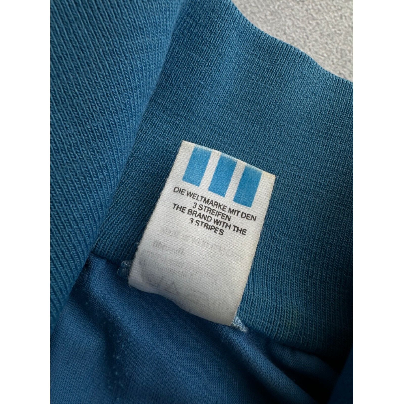 Adidas Vintage Adidas West Germany Mens Rare Track Jacket Sz S Size US S / EU 44-46 / 1 - 7 Thumbnail