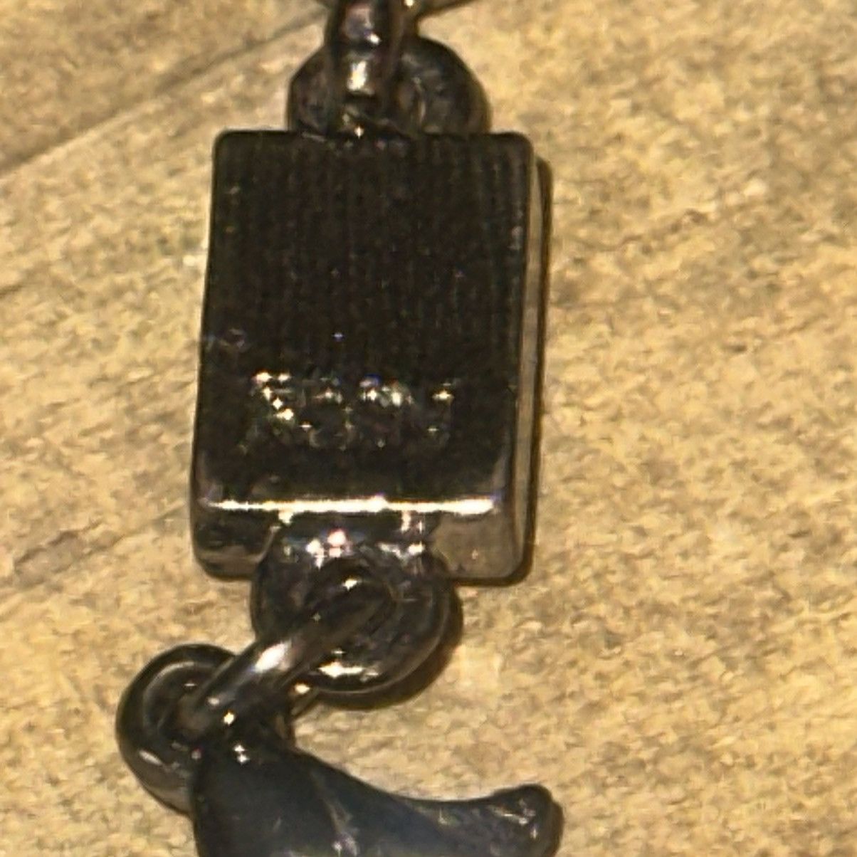 Other RMN dark silver tone black and clear stone tennis bracelet Size ONE SIZE - 5 Thumbnail