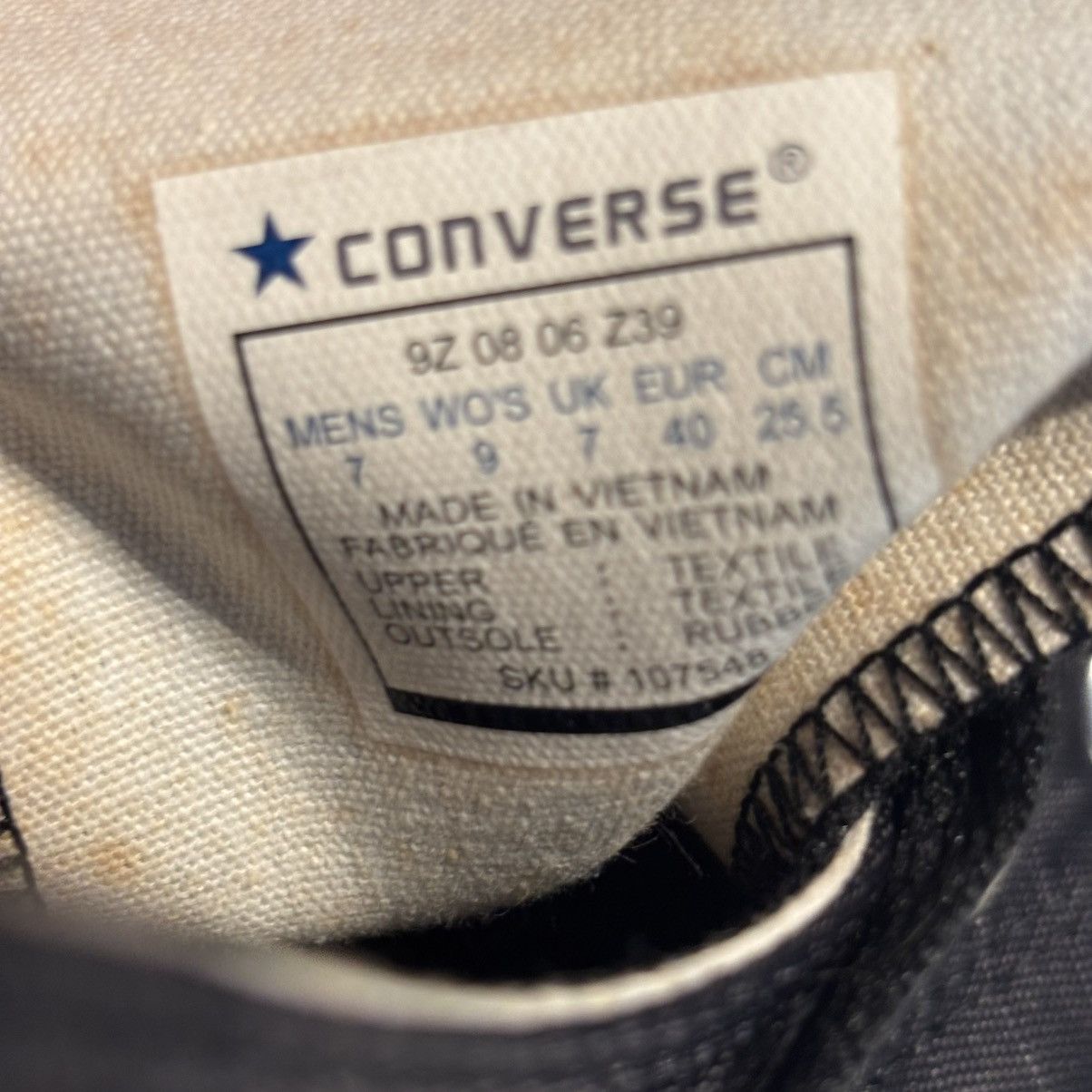 Converse Chuck Taylor Ribstop Hi Converse Size US 7 / EU 40 - 9 Thumbnail