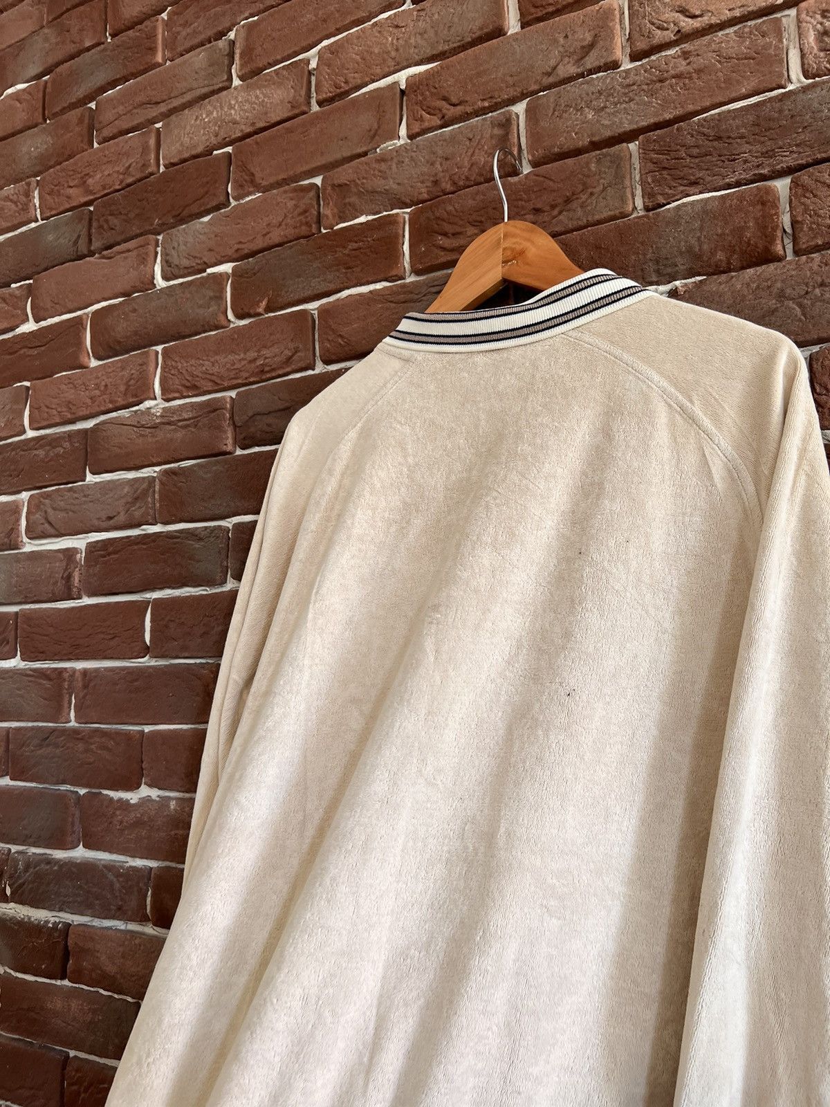 Christian Dior Monsieur Rare Vintage 90s Christian Dior Velour Zip Jacket Designer Size US L / EU 52-54 / 3 - 11 Thumbnail