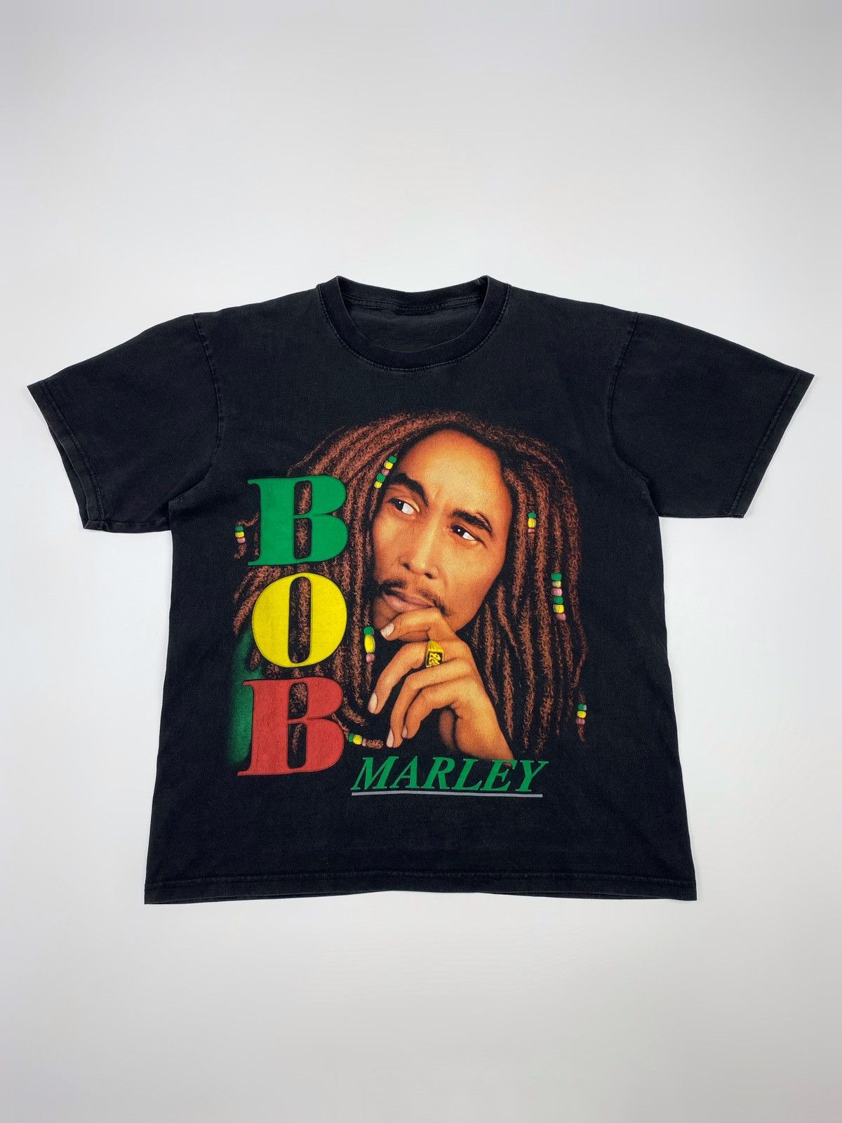 Bob Marley × Rap Tees × Vintage 2000’s Vintage Bob Marley Boxy Graphic ...