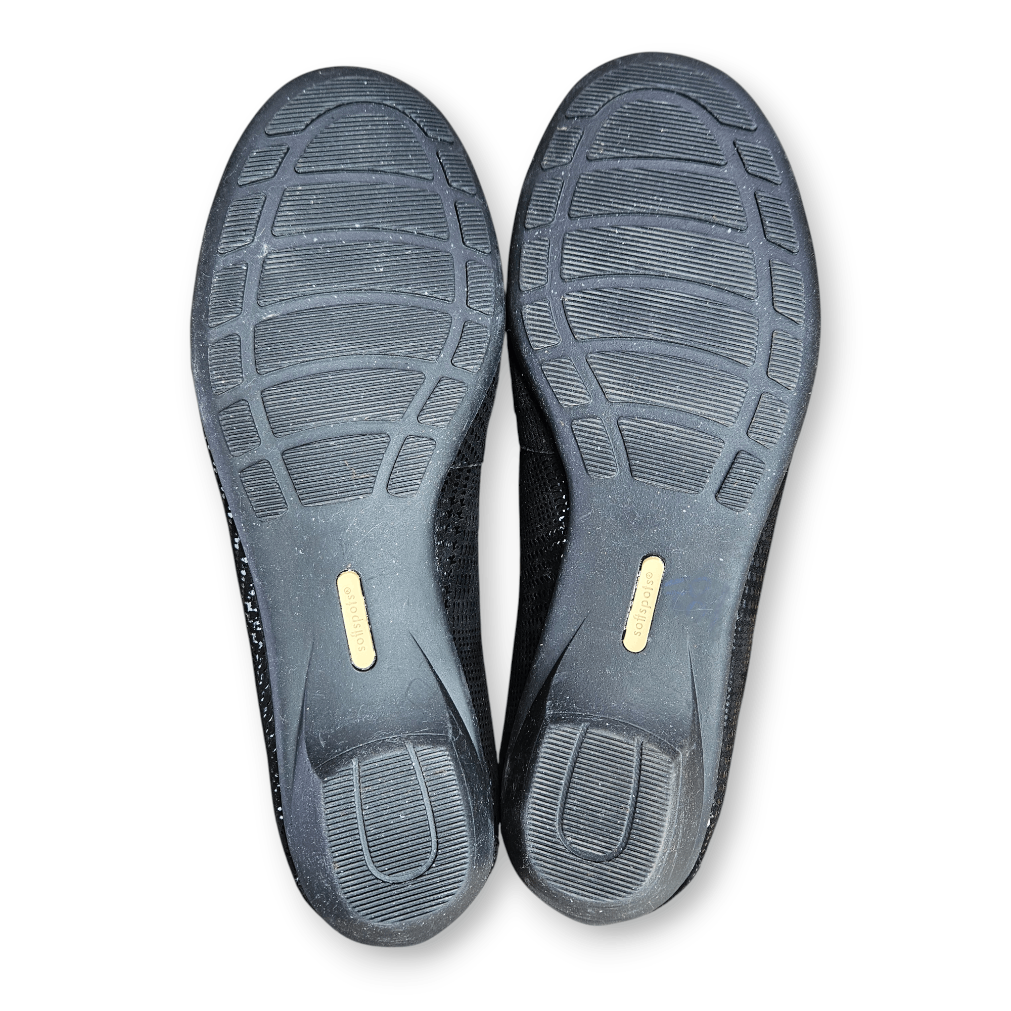 Other Softspots Size 10 Flats Loafers Black Metallic Houndstooth Size US 10 / IT 40 - 8 Thumbnail