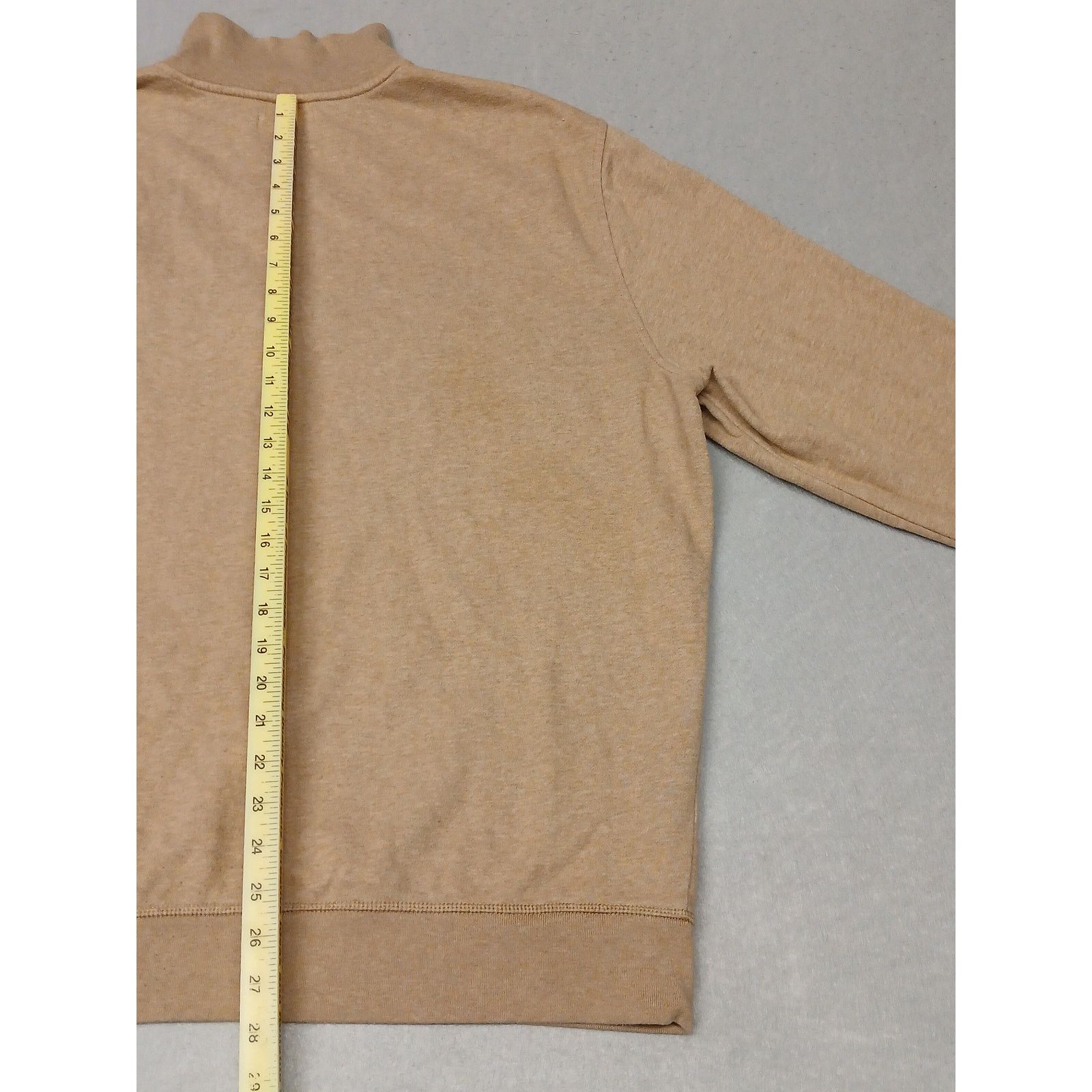 Nautica Nautica (2XL) Men's Tan Long Sleeve Zip Pullover Sweatshirt Size US XXL / EU 58 / 5 - 8 Thumbnail