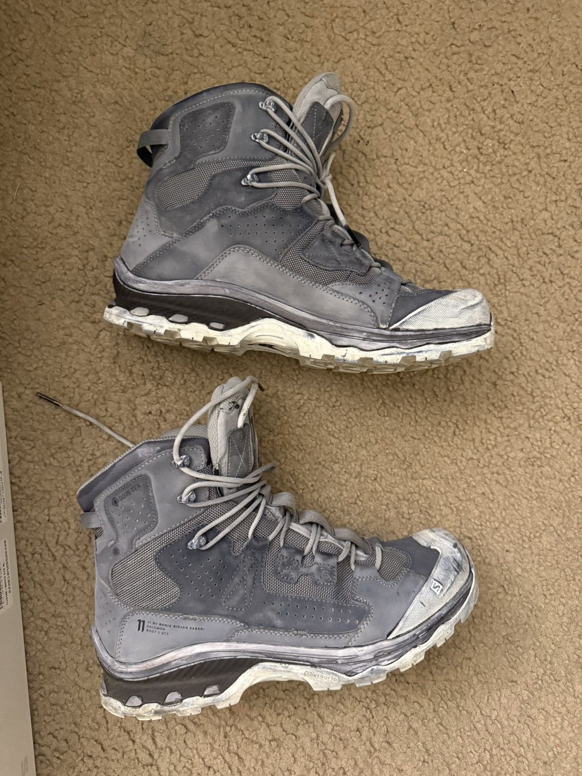 11 By Boris Bidjan Saberi × Salomon 11 by boris bidjan saberi x salmon mountain boots Size US 11.5 / EU 44-45 - 2 Thumbnail