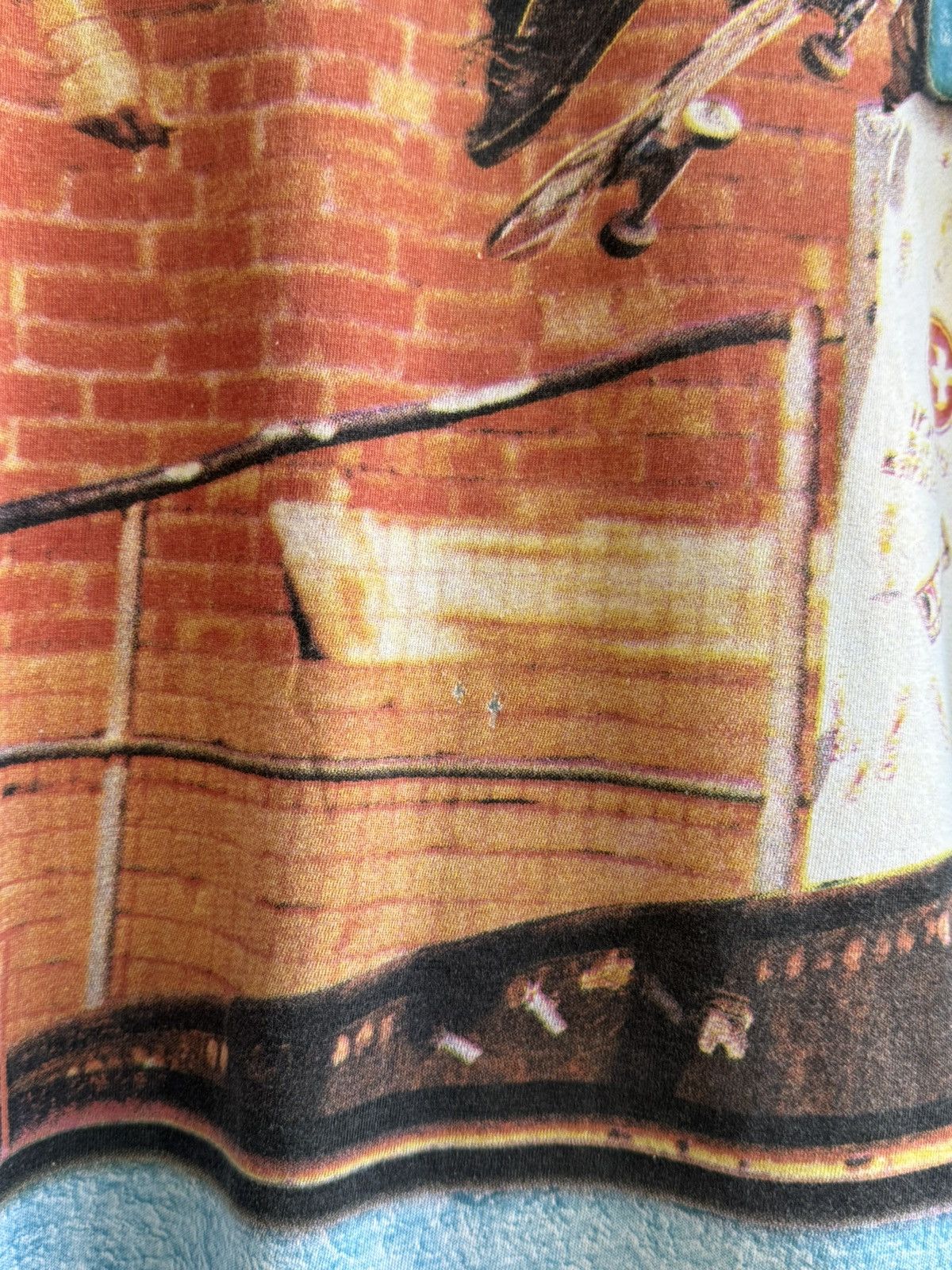 Vintage Vintage Skater Full Print T-shirt Size US L / EU 52-54 / 3 - 3 Thumbnail