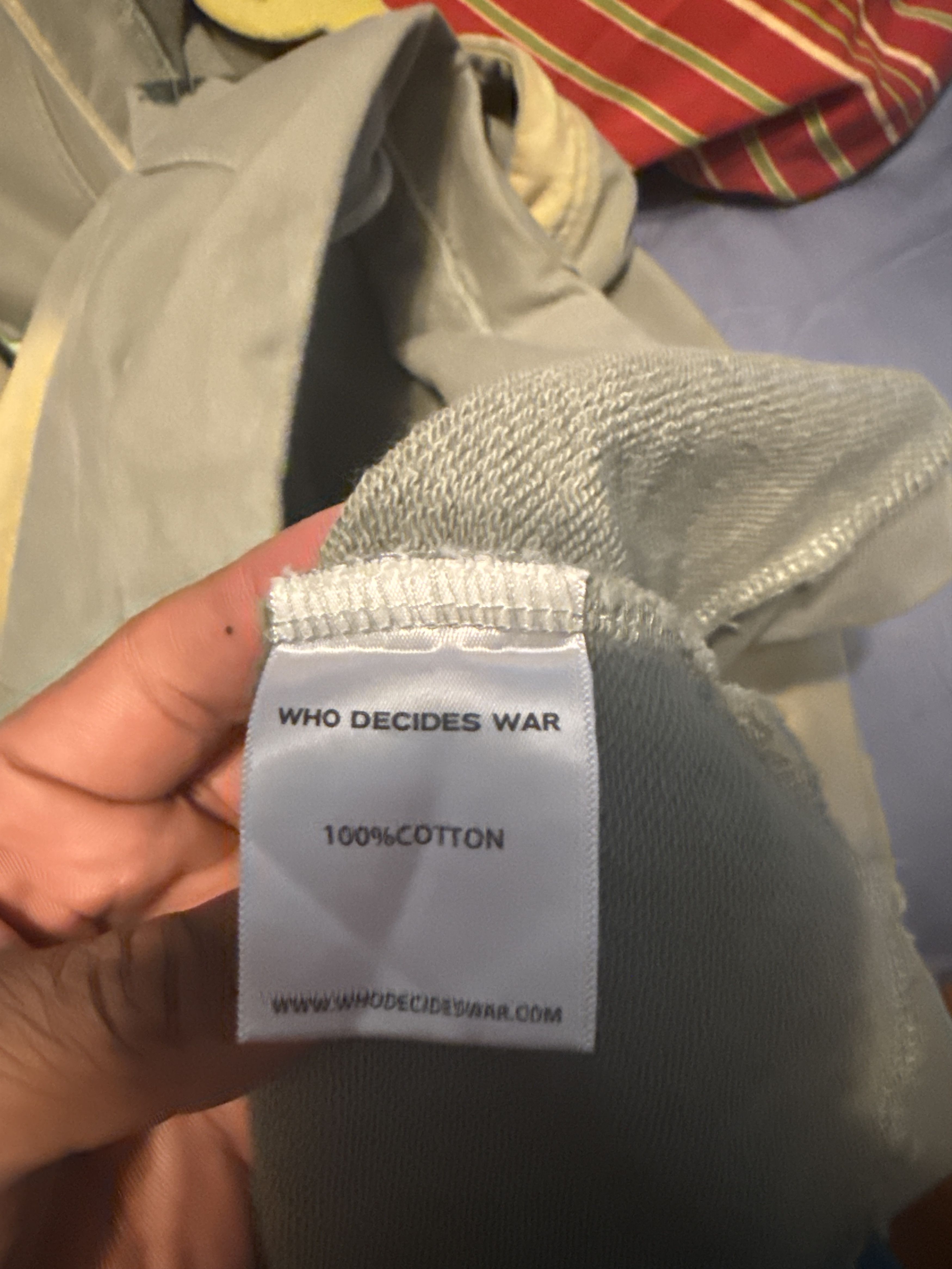 Who Decides War Who decides war Size US XL / EU 56 / 4 - 8 Thumbnail