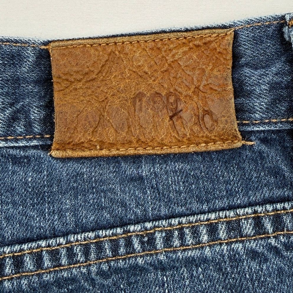 Raleigh Denim Raleigh Denim Straight Selvedge Jeans 33 Made in USA Size 33" - 10 Thumbnail
