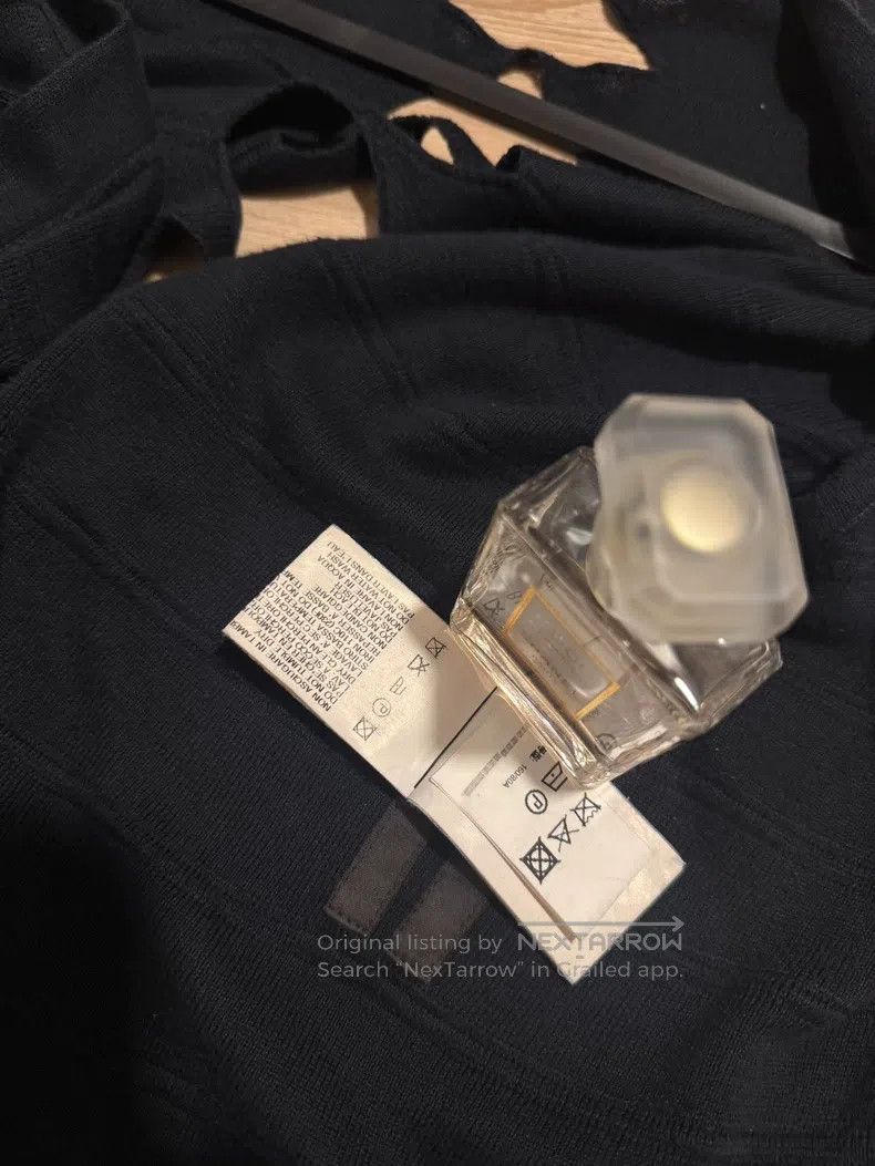 Rick Owens RICK OWENS Structured openwork knit sweater jacket size S Size US S / EU 44-46 / 1 - 6 Thumbnail