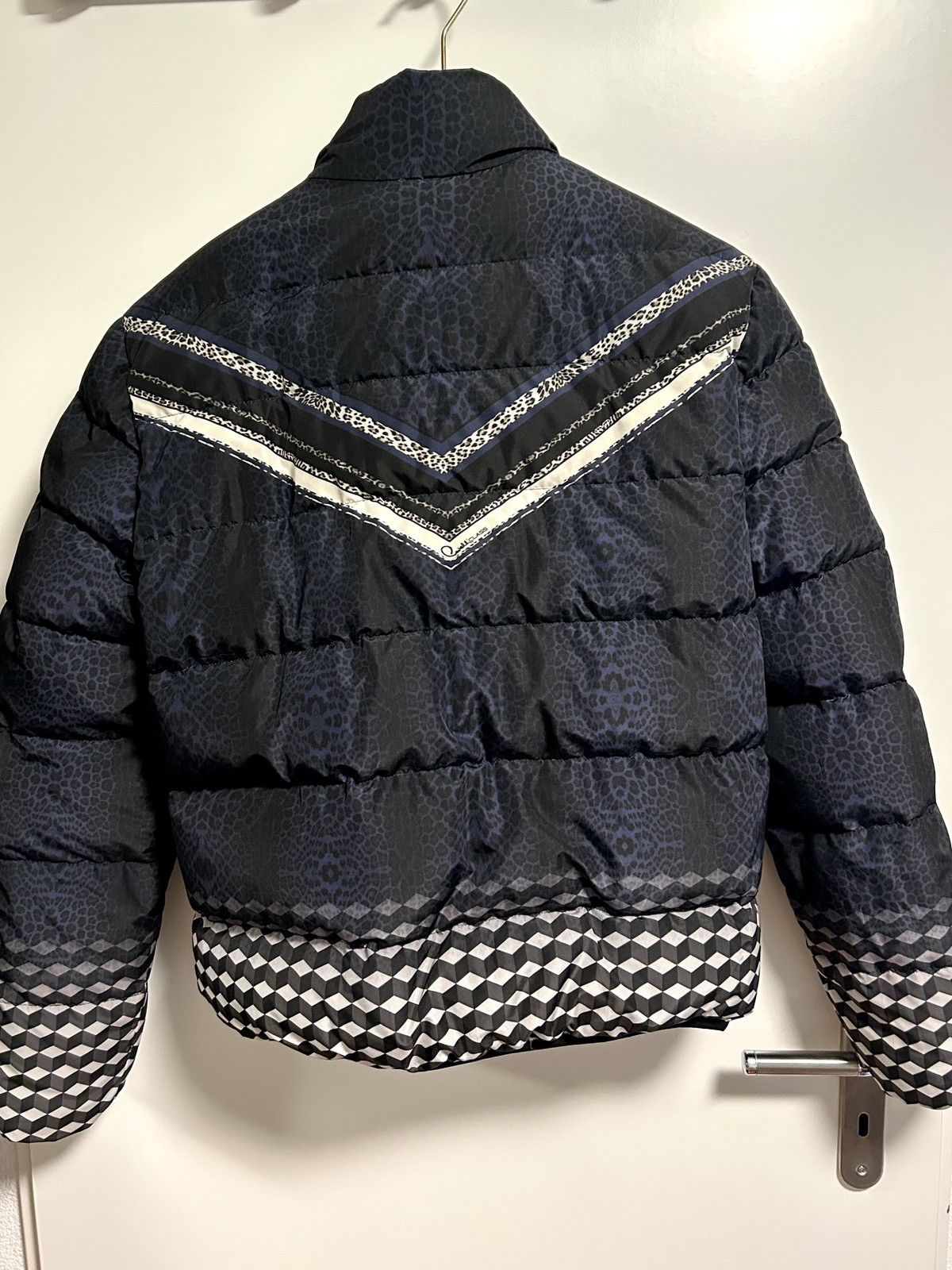 Cavalli Class × Roberto Cavalli DOUBLE-SIDED, RARE, BLUE CAVALLI BOMBER Size US L / EU 52-54 / 3 - 2 Thumbnail