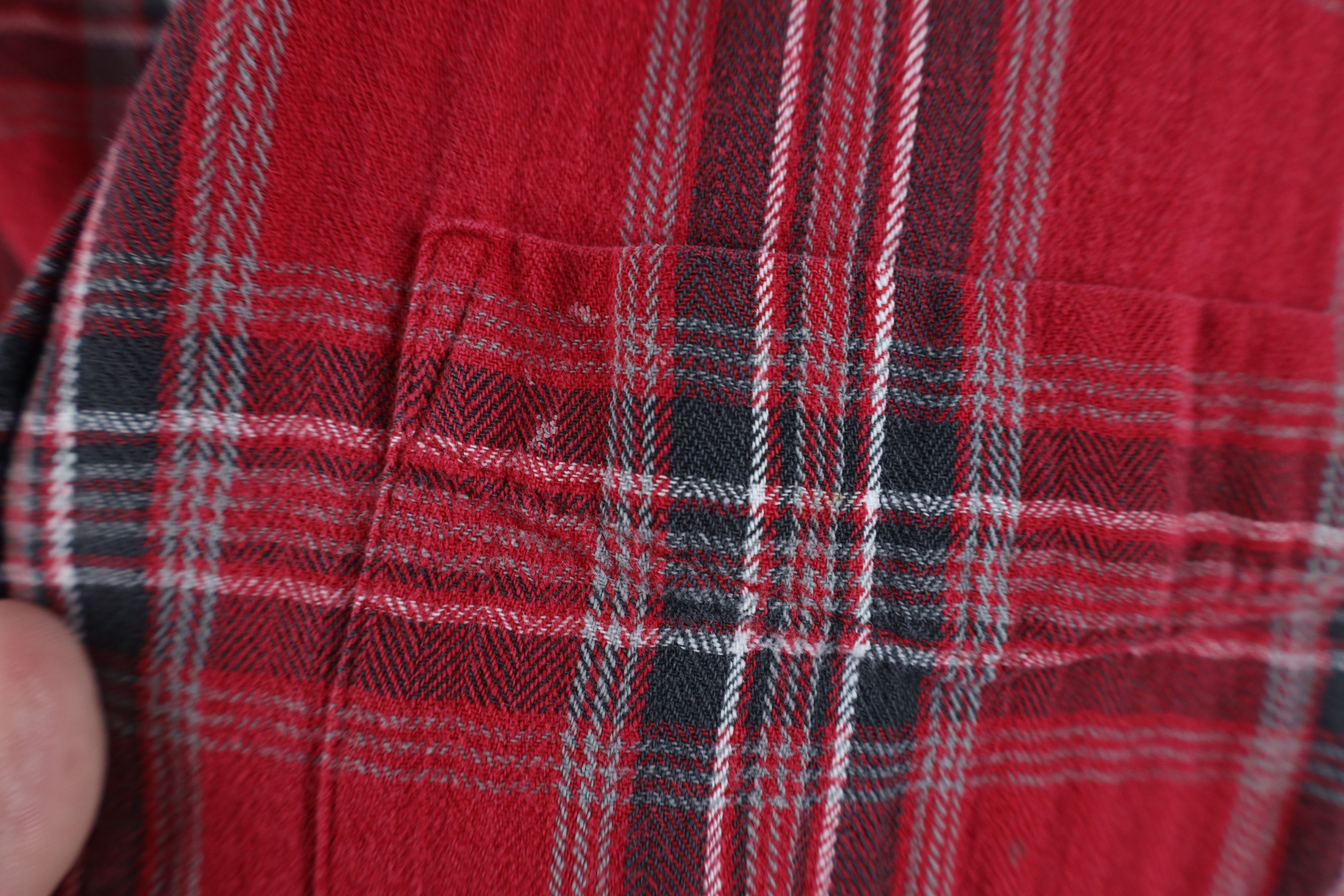 Vintage Vintage 90s Streetwear Collared Button Down Shirt Plaid Size US L / EU 52-54 / 3 - 5 Thumbnail