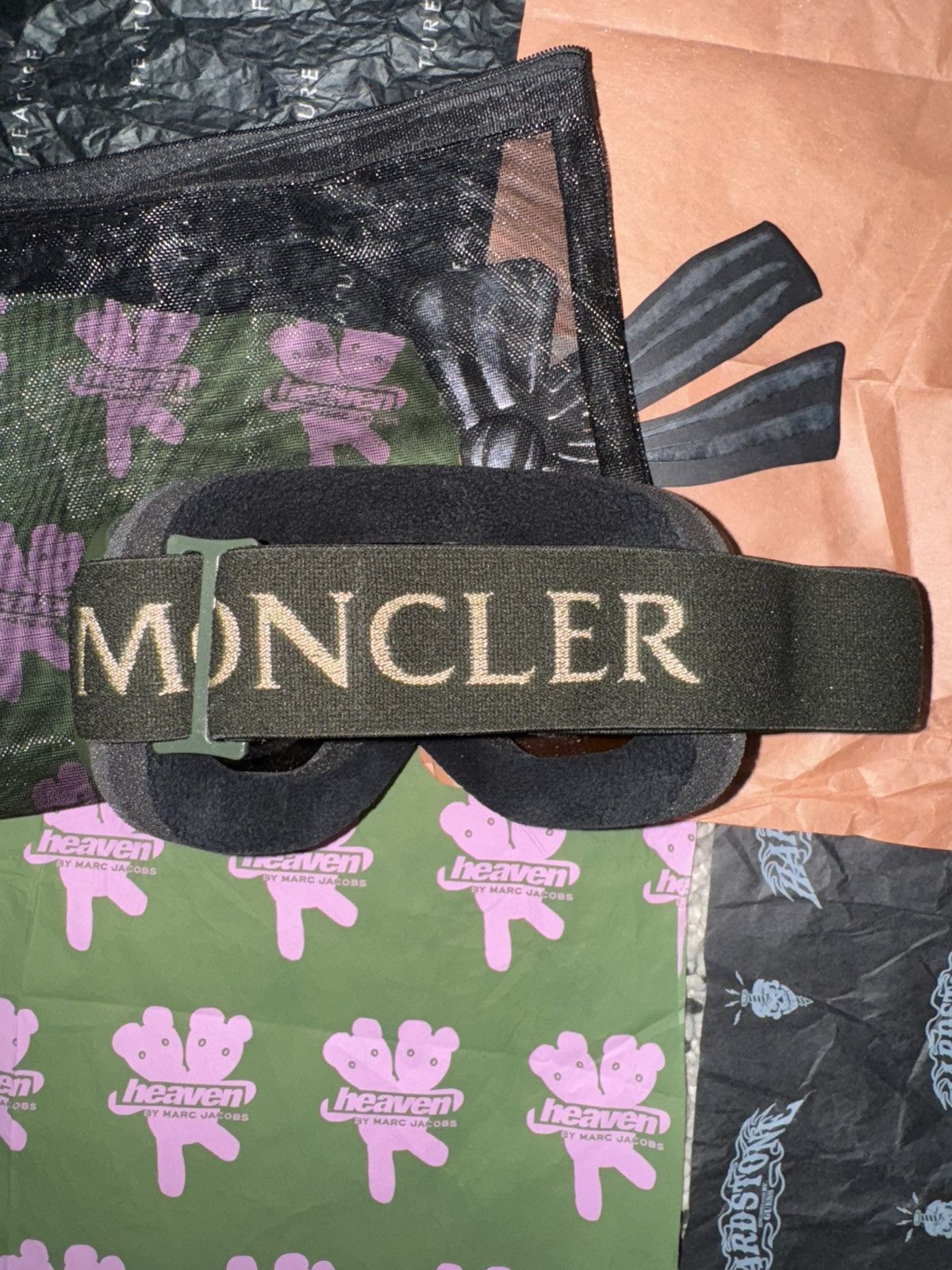 Moncler Moncler Army Green Terrabeam Goggles Size ONE SIZE - 3 Thumbnail