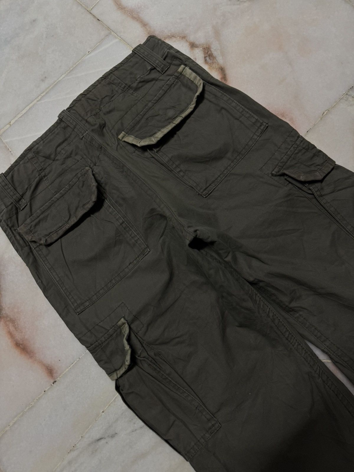 Abercrombie & Fitch Y2K ABERCROMBIE UTILITY MILITARY REG.US.TM CARGO PANTS Size US 34 / EU 50 - 17 Thumbnail