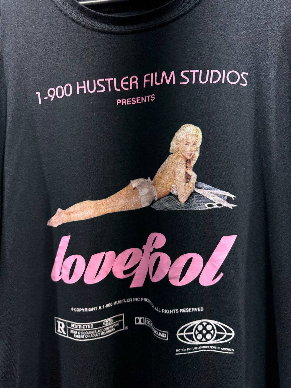 Vintage Hustler Film Studios “Lovefool “ referencing 1-900 Hustler Size US XXL / EU 58 / 5 - 4 Thumbnail