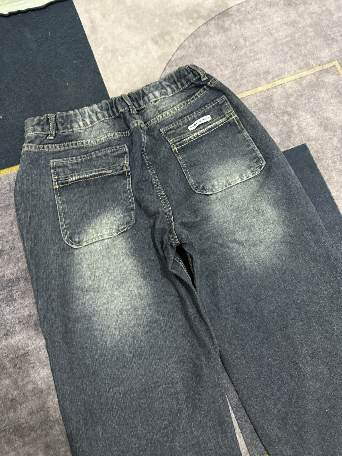 Yohji Yamamoto Y2K HAND MADE MARTIN BEGGIE DENIM PANTS Size US 31 - 4 Thumbnail