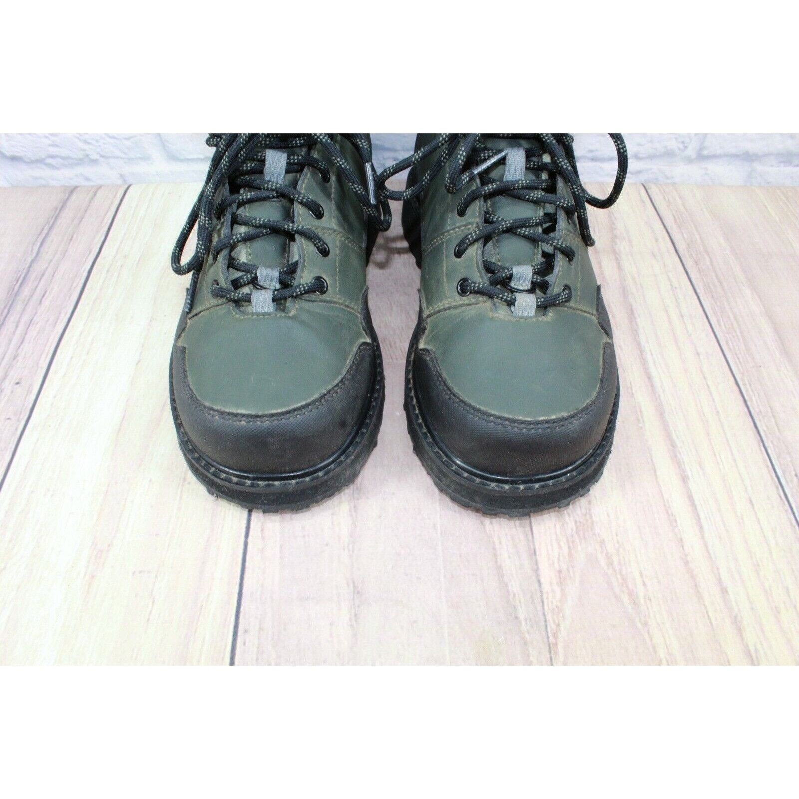 L.L. Bean LL Bean Emerger Gray Leather Wading Fishing Boots Size US 5 / EU 37 - 5 Thumbnail