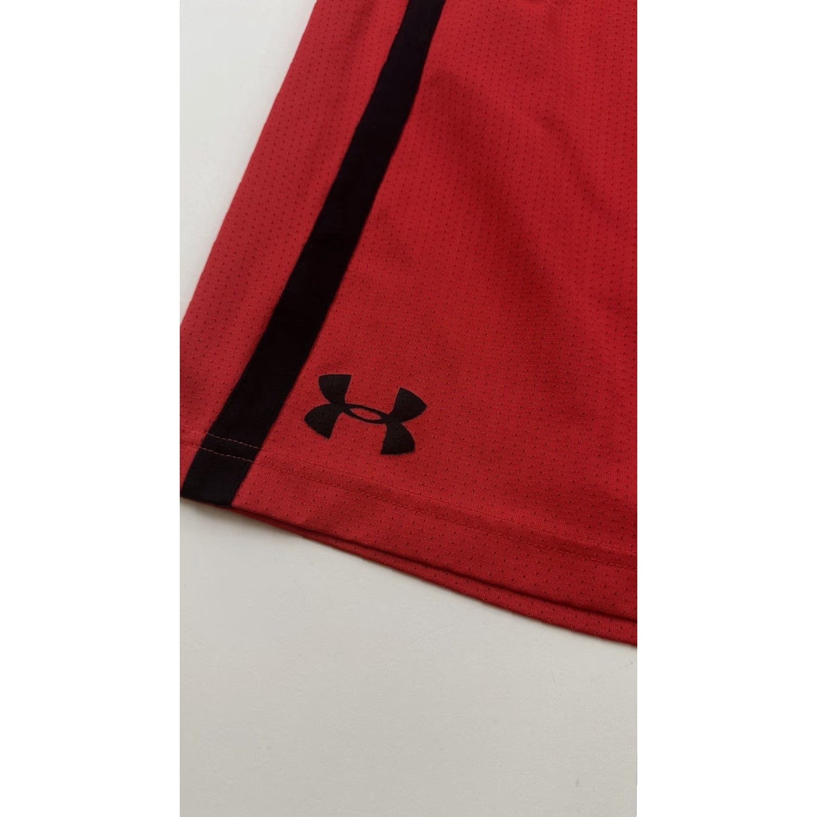 Under Armour Under Armour Shorts Men S Red Black Athletic Heat Gear Basketball Gym Training Adults Mens Size US 29 - 3 Thumbnail