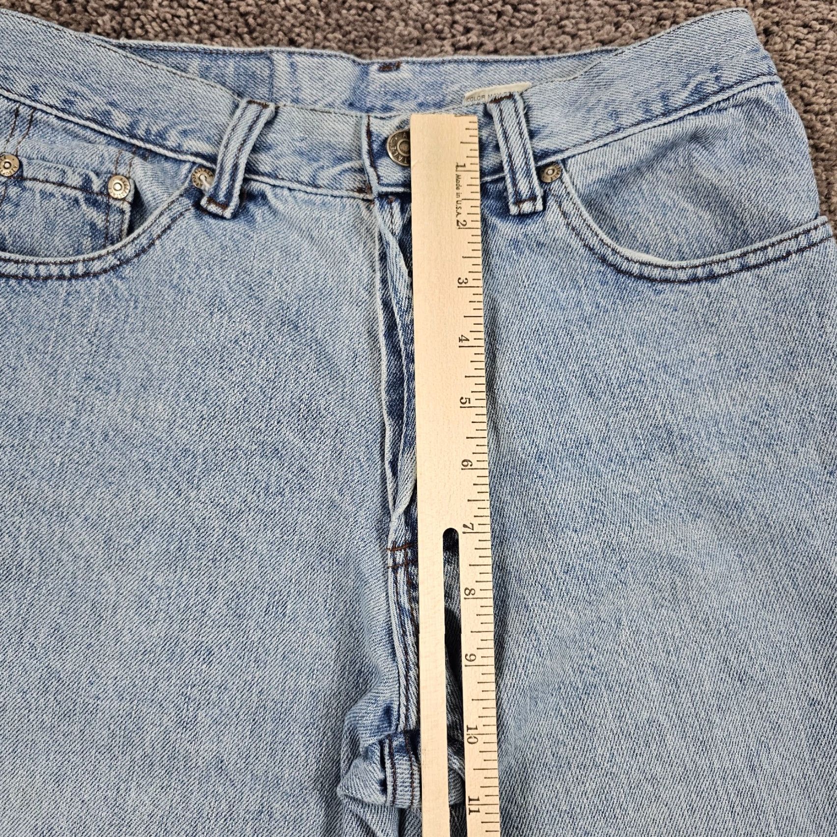 Vintage VINTAGE Aéropostale Jeans Women 4 High Rise Light Wash Denim 90s Made in USA 26x30 Size 26" / US 2 / IT 38 - 4 Thumbnail