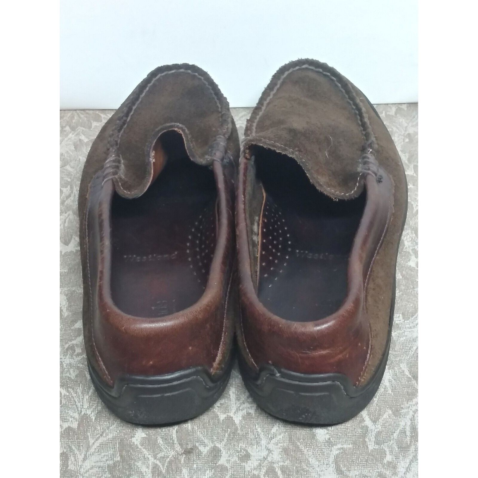 Allen Edmonds ALLEN EDMONDS Westland Loafers Shoes Mens 6.5EE Brown SUEDE Size US 6.5 / EU 39-40 - 11 Thumbnail