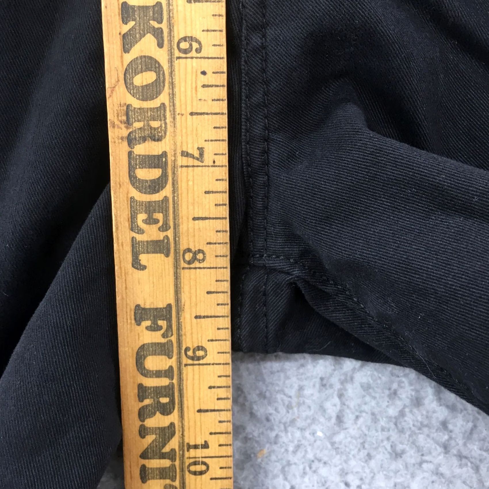 Calvin Klein Calvin Klein Jeans Skinny Crop Womens 2 Black Cotton Blend Zip Denim 5-Pocket Regular Size 28x25.5 Inseam 25.5 In Size 26" / US 2 / IT 38 - 7 Thumbnail
