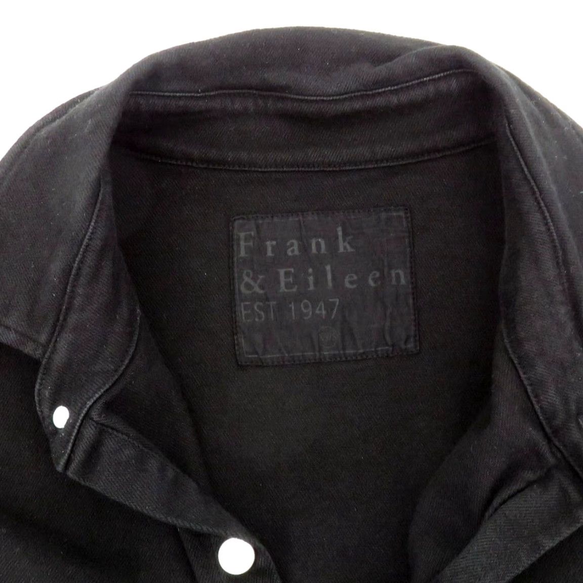 Frank & Eileen Frank & Eileen Shirt Jacket Mcloughlin Black Button Front Shacket Women XS/S Regular Jacket Size XS / US 0-2 / IT 36-38 - 6 Thumbnail