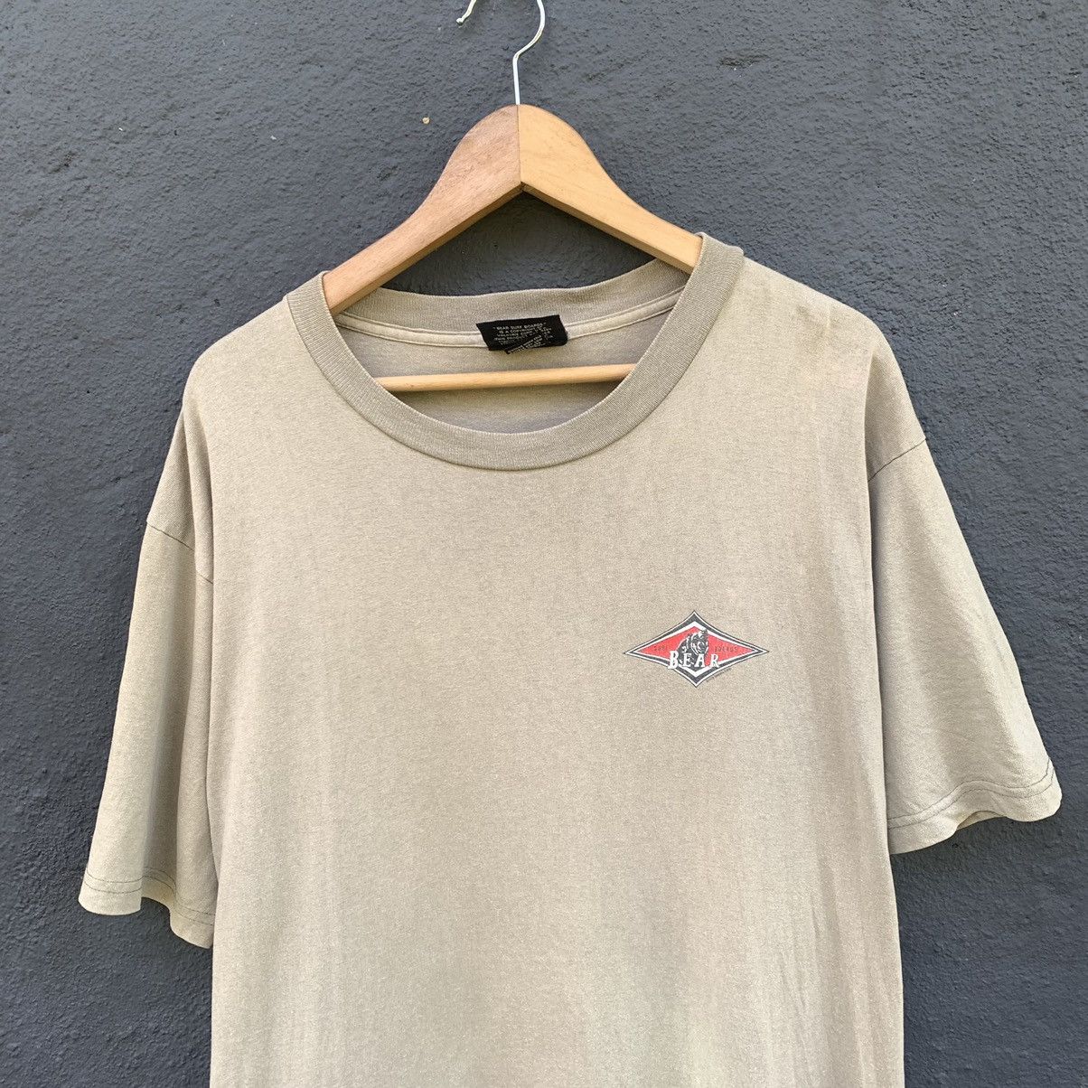 Vintage Thrashed Vintage Faded Bear Surfing Tee Size US L / EU 52-54 / 3 - 3 Thumbnail