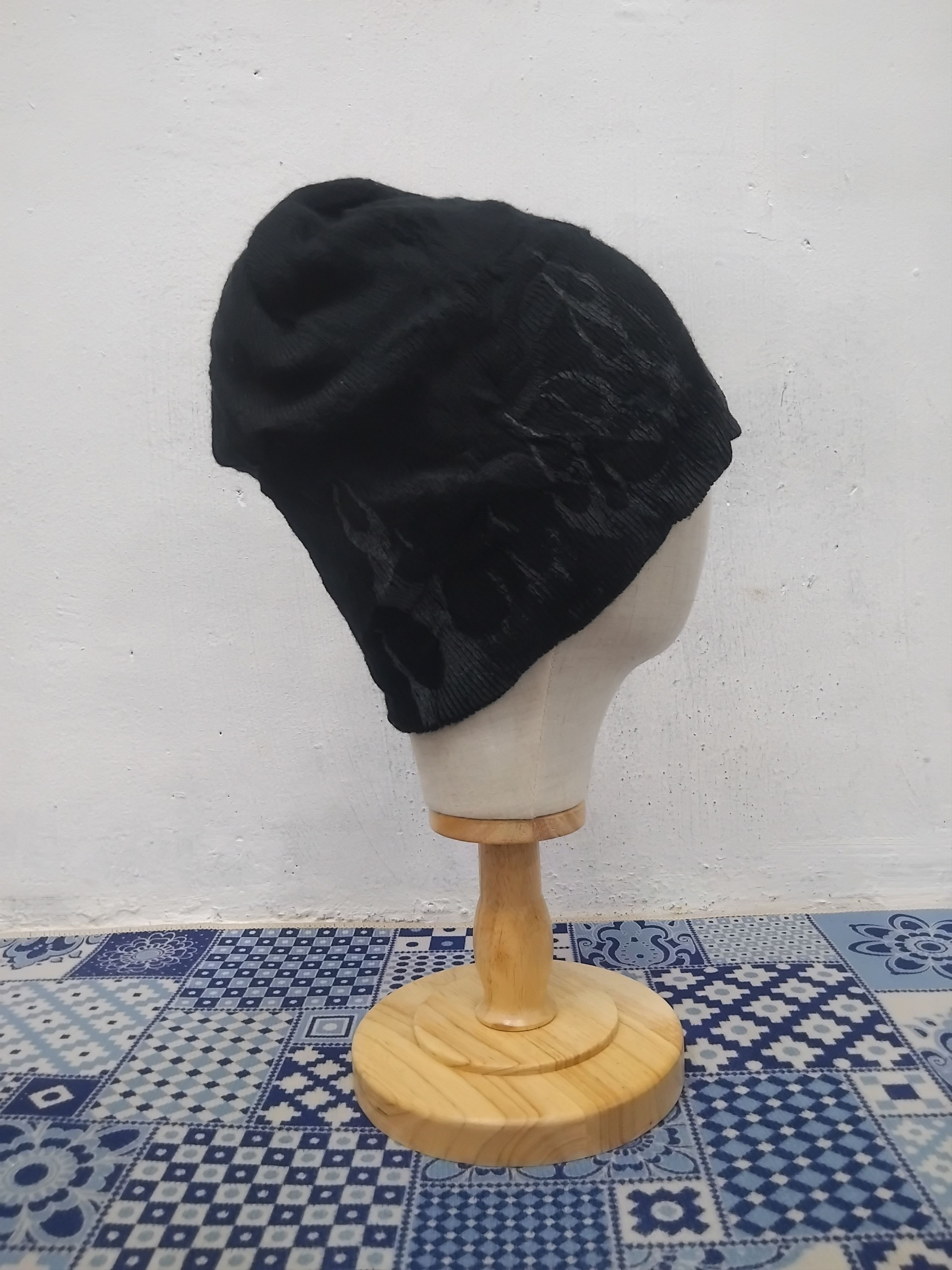 Japanese Brand 💥Blame black colour beanie hat Size ONE SIZE - 5 Thumbnail