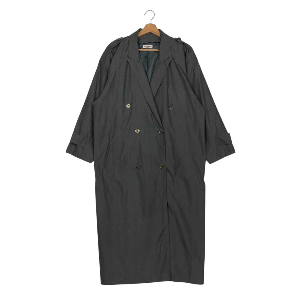 Japanese Brand 🔥VINTAGE LONG JACKET RAMOWEAR JAPAN ISSEY MIYAKE Size US M / EU 48-50 / 2 - 1 Thumbnail
