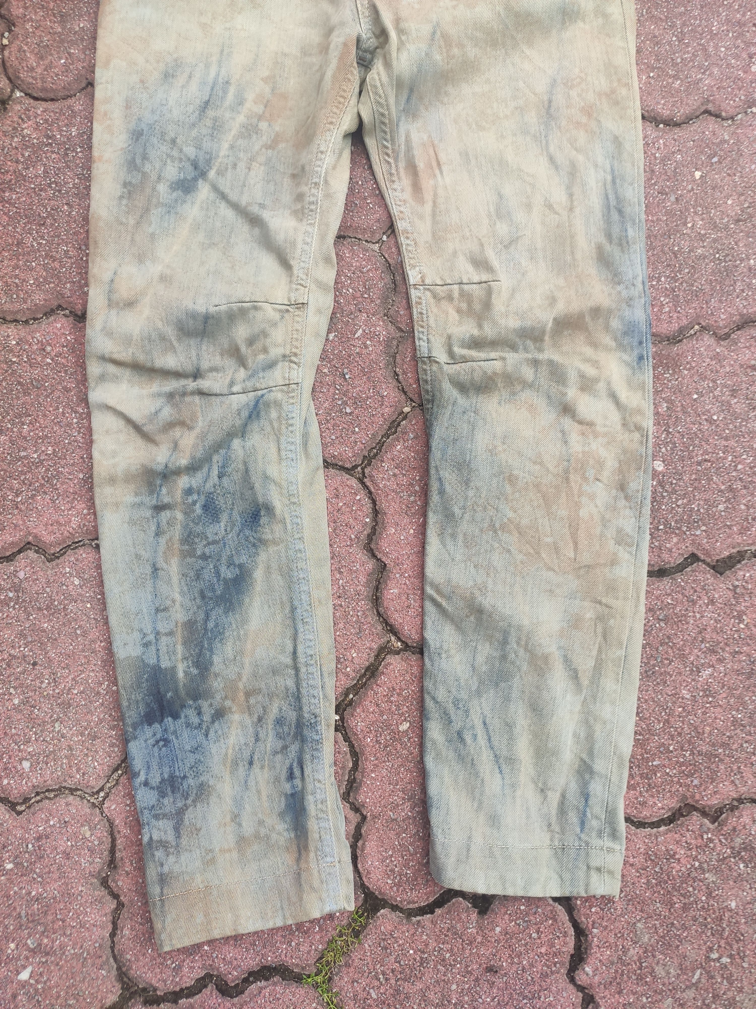 Diesel × Diesel Black Gold Diesel Jeans low rise acid wash design Size US 28 / EU 44 - 3 Thumbnail