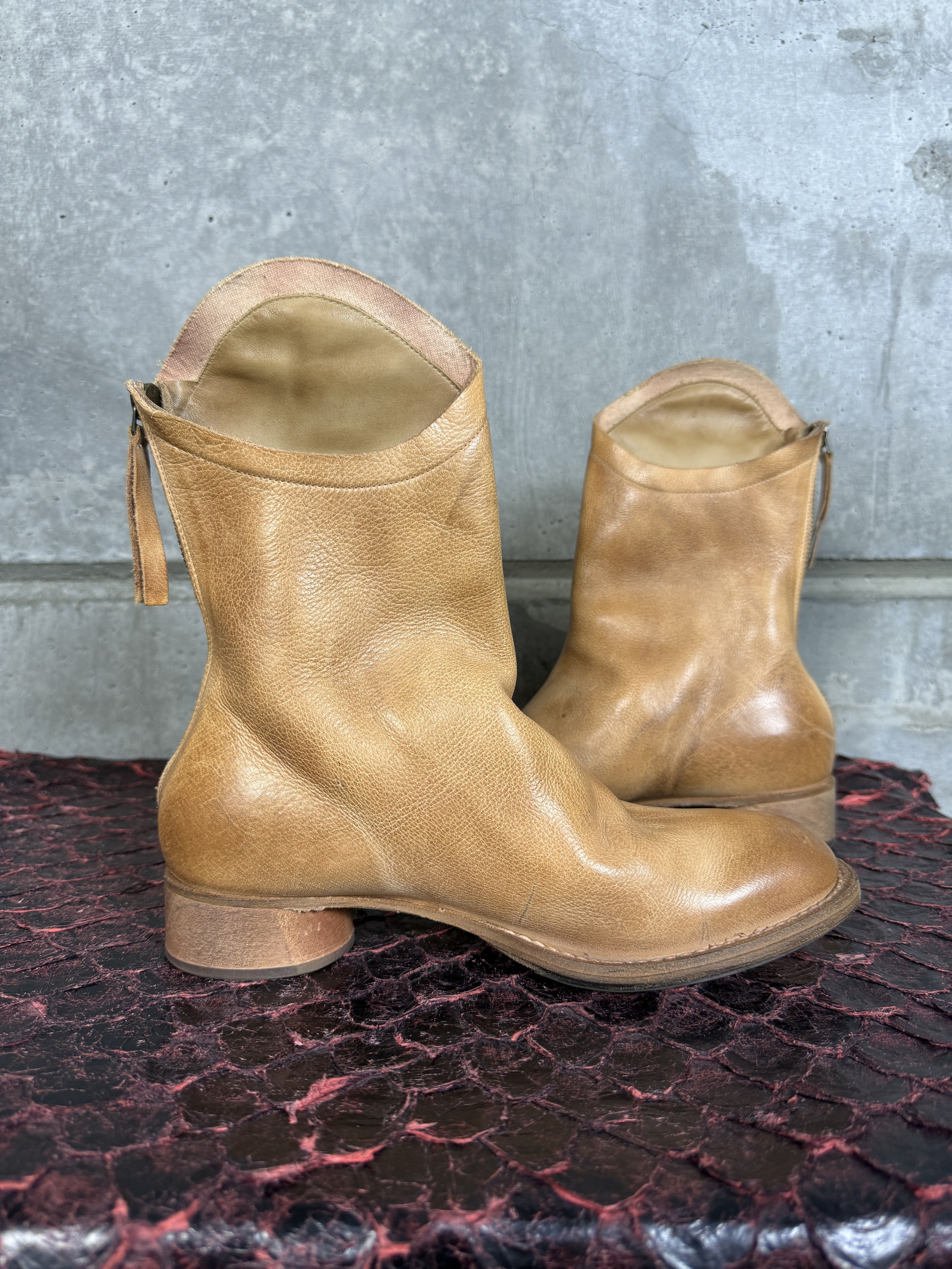 Cherevichkiotvichki Cherevichkiotvichiki Zipped Cowgirl Leather Boots Size US 9 / IT 39 - 6 Thumbnail