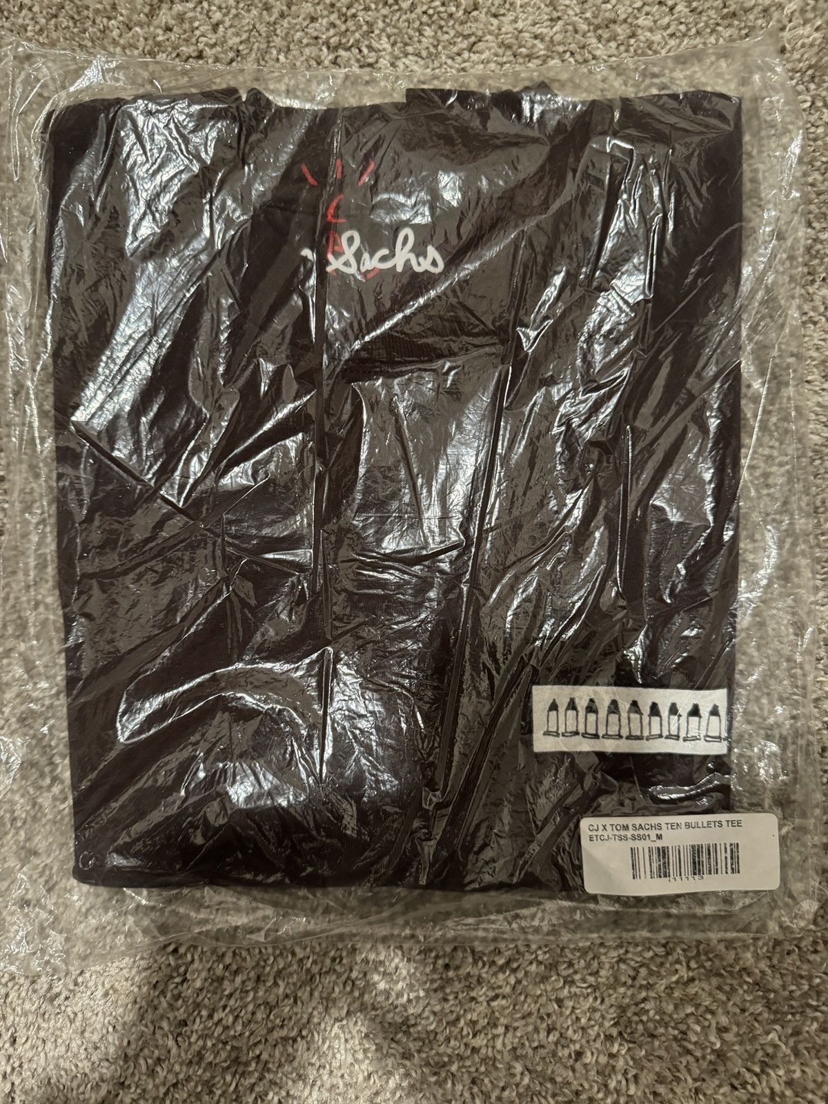 Complex × Tom Sachs × Travis Scott Travis Scott x Tom Sachs Ten Bullets Tee Size US L / EU 52-54 / 3 - 3 Thumbnail