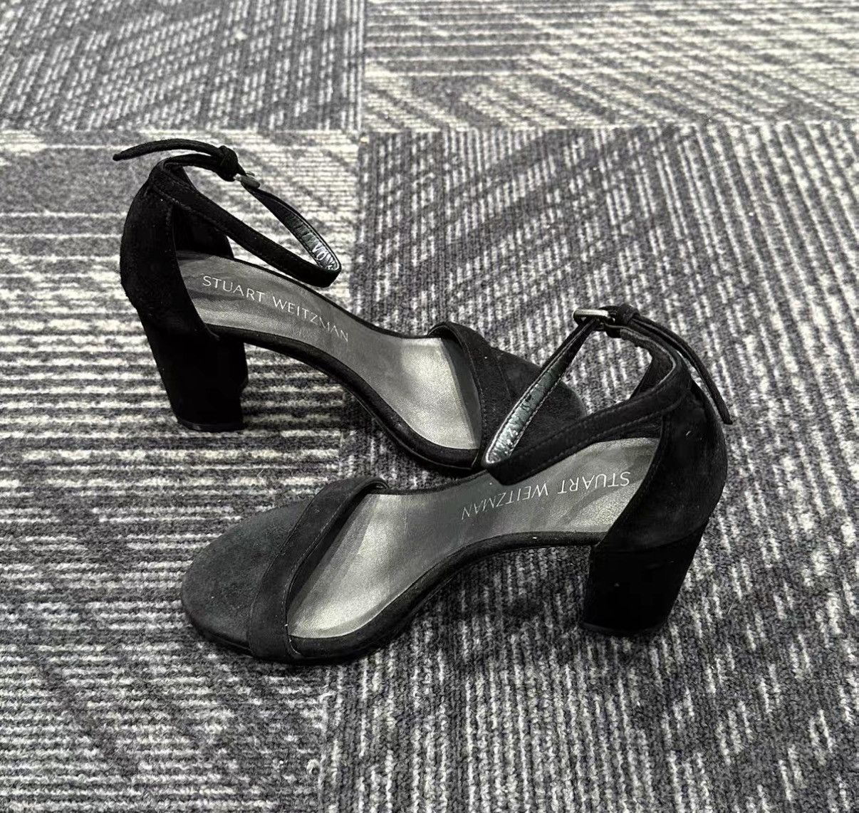 Stuart Weitzman Stuart Weitzman Black One-Strap High Heel Sandals J42 Size US 4.5 / IT 34.5 - 5 Thumbnail
