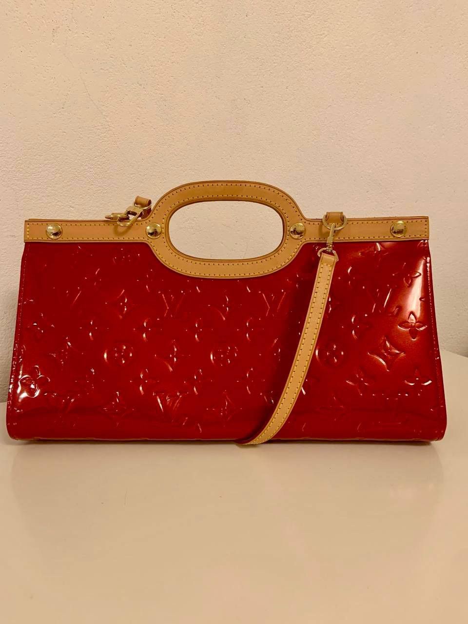 Louis Vuitton Louis Vuitton Monogramm Vernis drive Roxbury Tasche Rot Size ONE SIZE - 1 Thumbnail