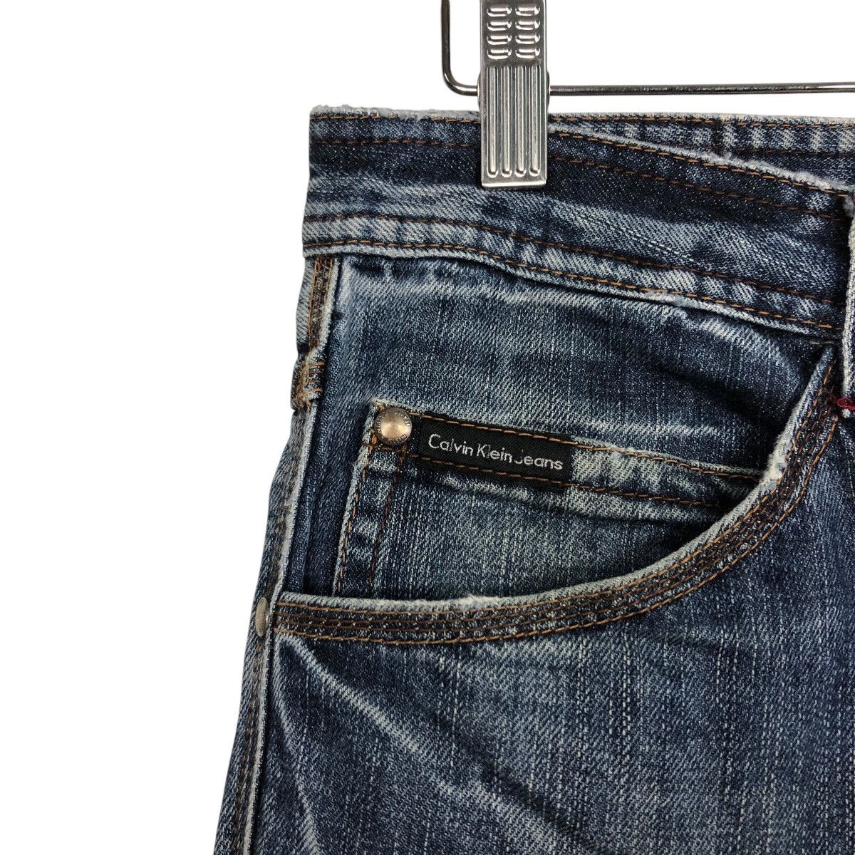 Calvin Klein 📌Vintage Denim Jeans Calvin Klein Jeans Bowcut Design Size 30" / US 8 / IT 44 - 18 Thumbnail