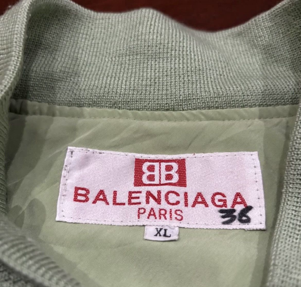 Balenciaga Rare Colour‼️ Balanciaga Work Jacket Vintage Size US XL / EU 56 / 4 - 2 Thumbnail