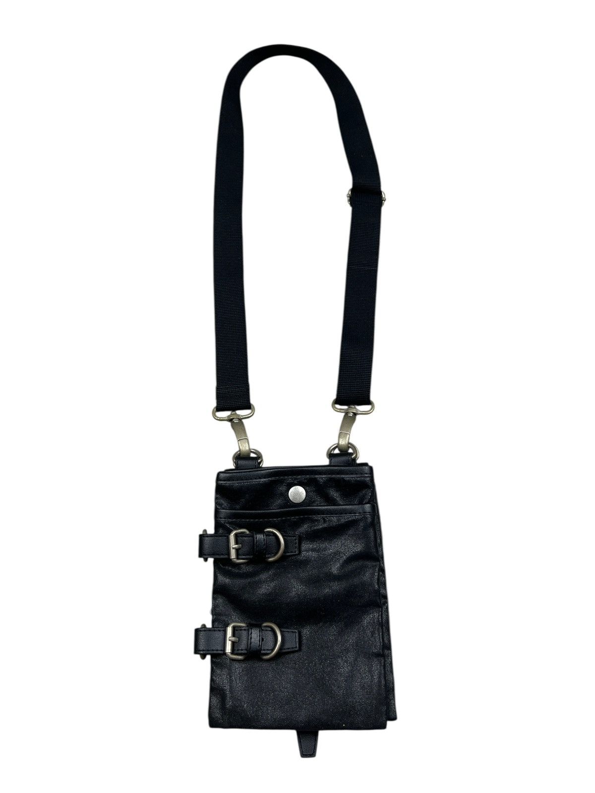 Japanese Brand × Other × Seditionaries Faux Leather Custom Made Bondage Sling Bag Size ONE SIZE - 6 Thumbnail