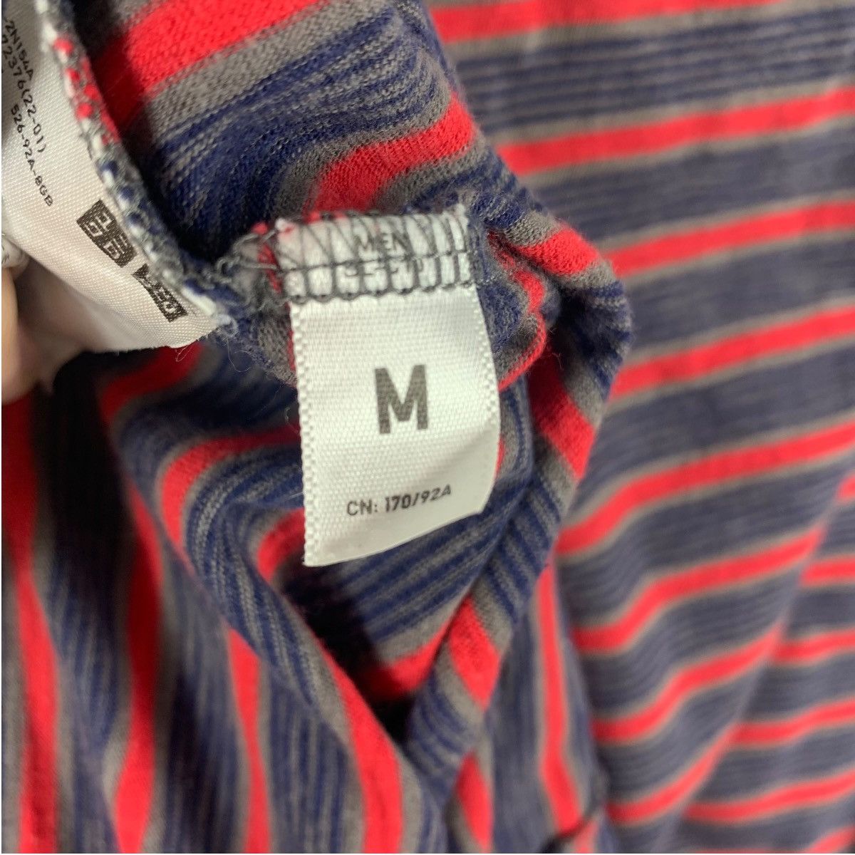 Japanese Brand × Undercover × Uniqlo UNIQLO X UNDERCOVER stripe tee Size US M / EU 48-50 / 2 - 9 Thumbnail