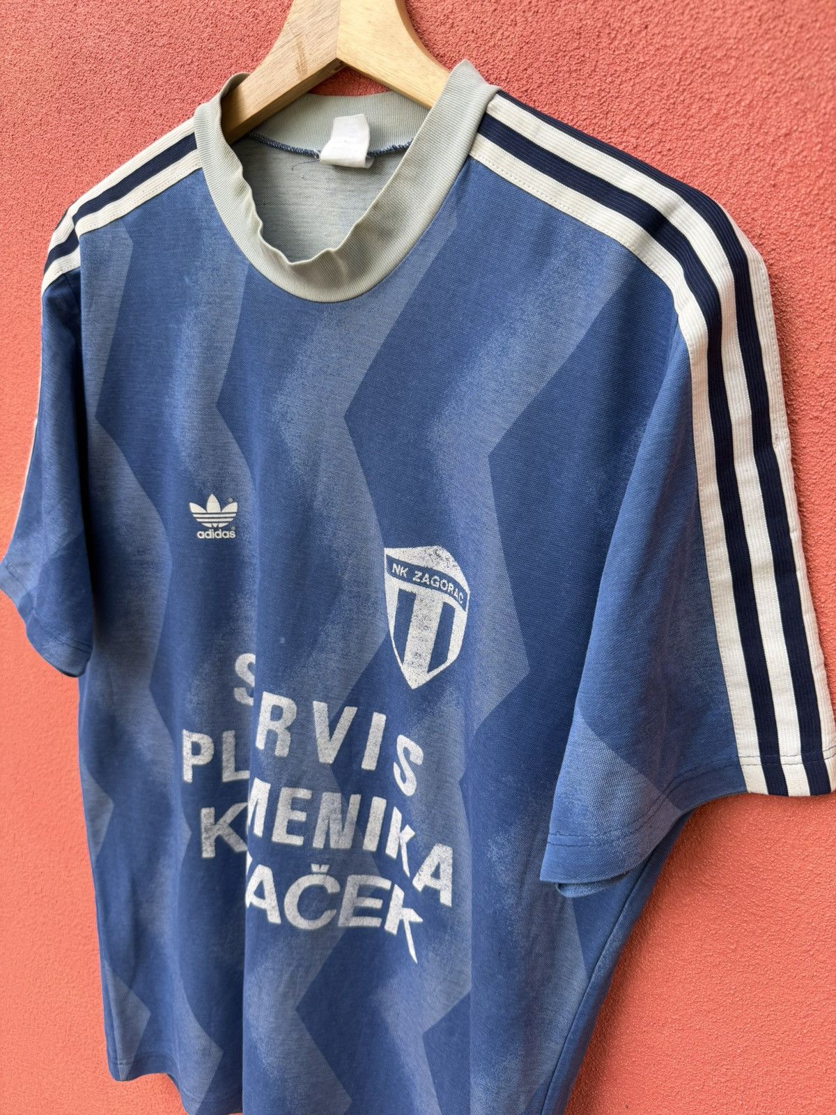 Adidas Vintage NK Zagorac FC Size US L / EU 52-54 / 3 - 3 Thumbnail
