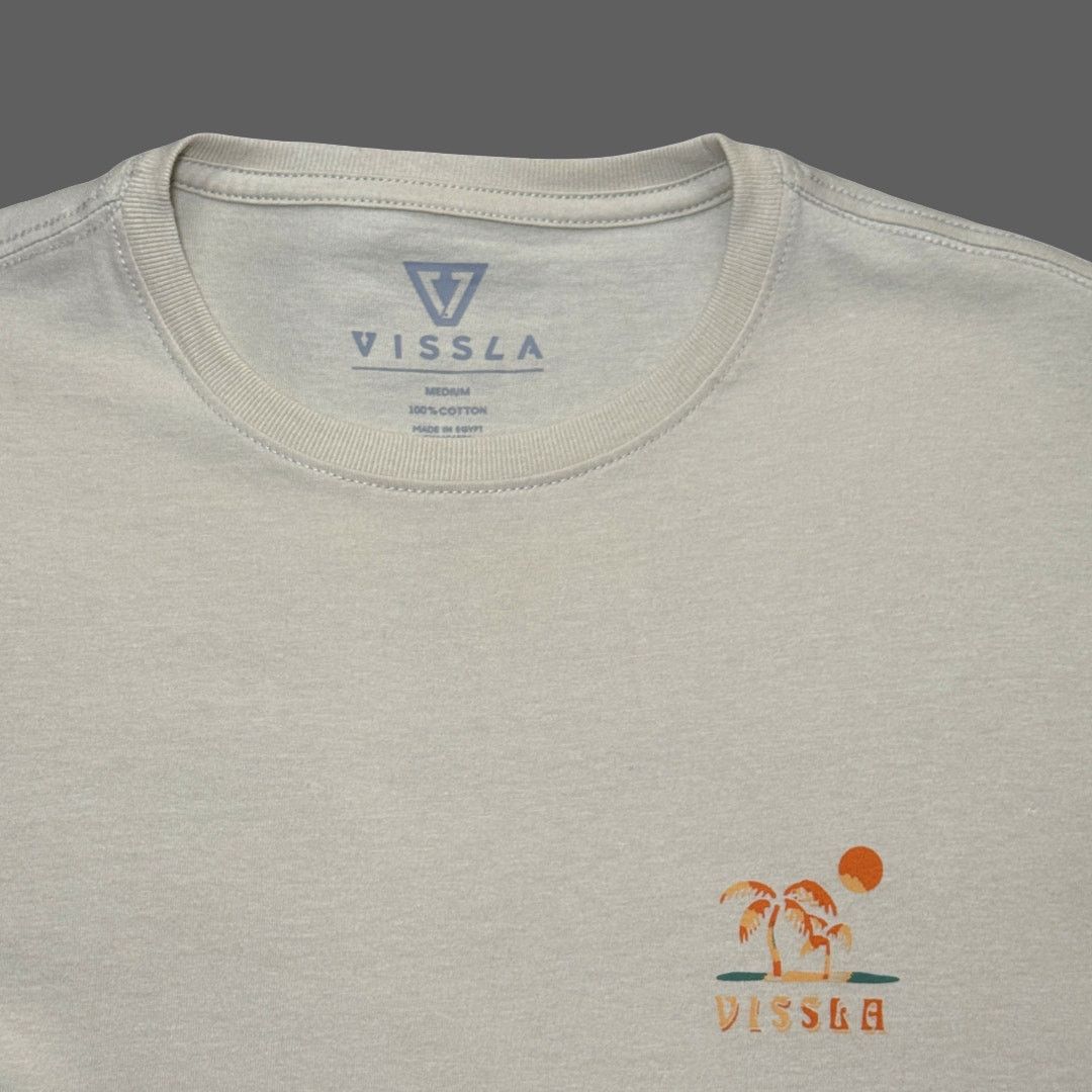 Vissla Vissla Groundswell Organic Bone Pocket SS Tee Size M NWT Size US M / EU 48-50 / 2 - 4 Thumbnail