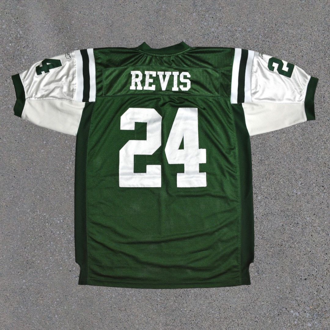 Youth Reebok NFL New York Jets Darrelle Revis Football Jersey #24 Top