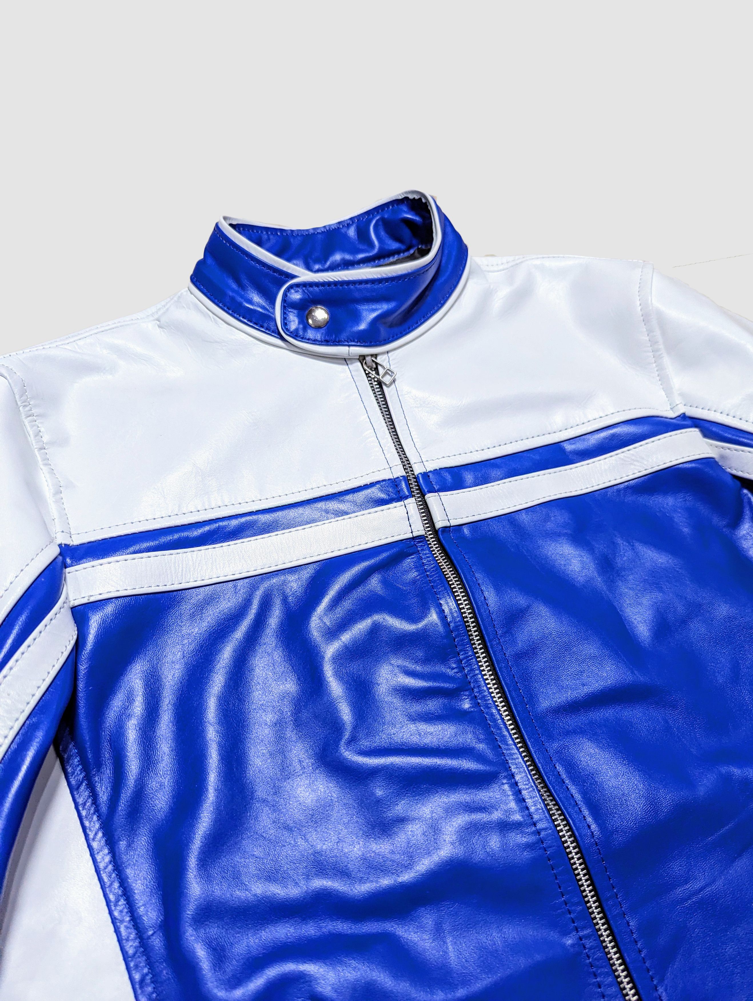 Genuine Leather Men's Fashion Leather Jacket Streetwear Size US M / EU 48-50 / 2 - 5 Thumbnail