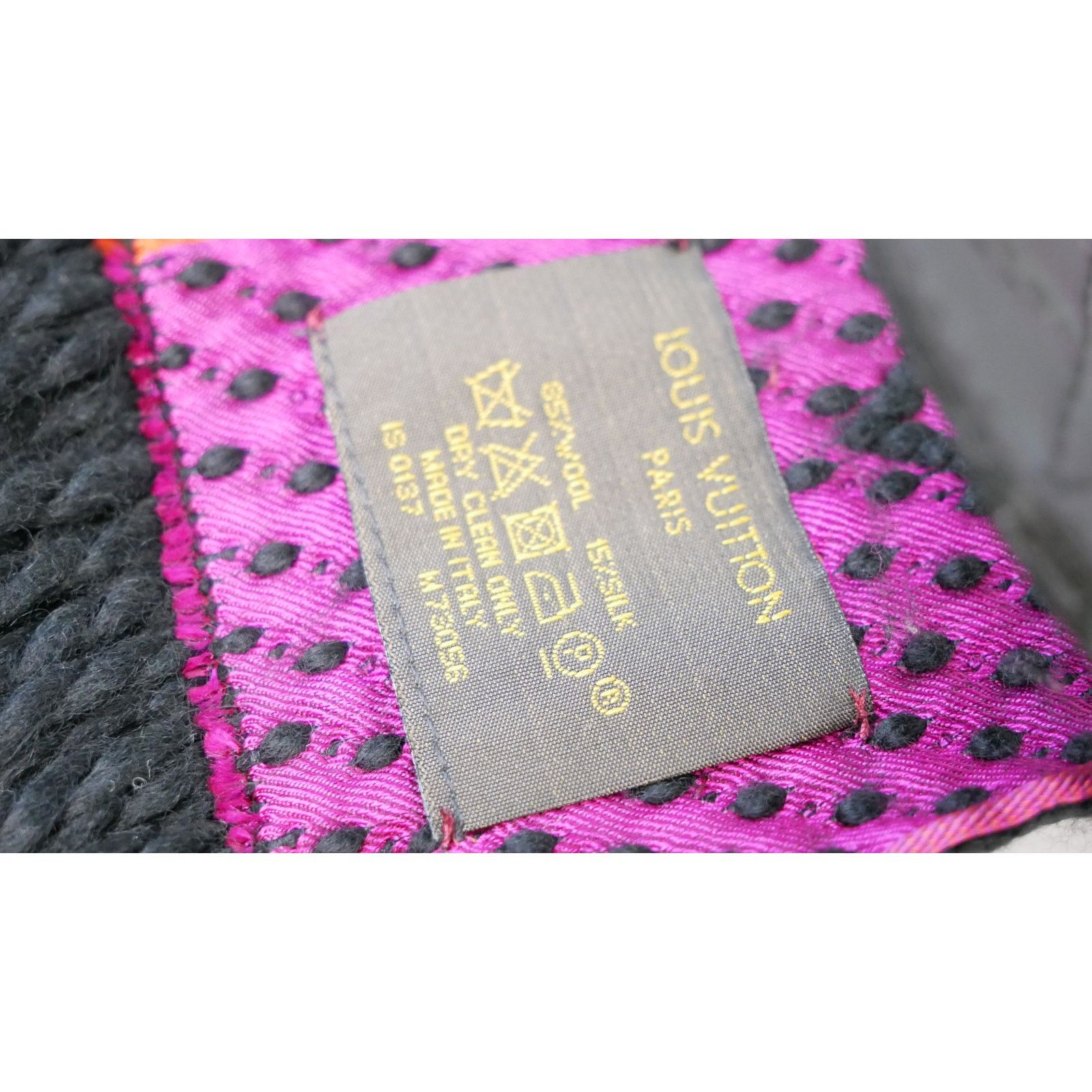Louis Vuitton Louis Vuitton Multicolor Logomania Scarf Size ONE SIZE - 13 Thumbnail