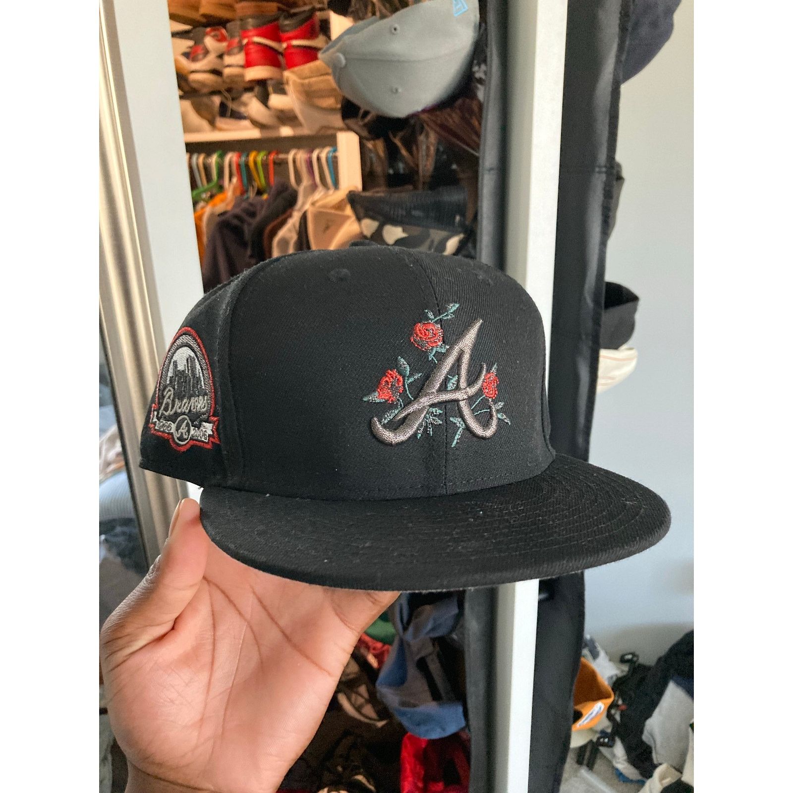 Chrome Hearts × New Era New era custom CHROMEHEARTS 7 3/8 | Grailed
