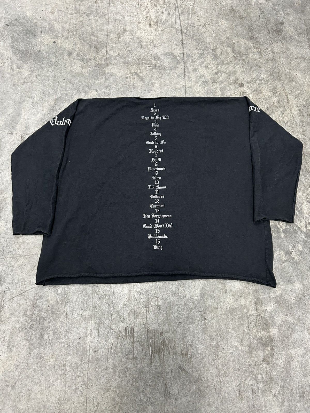 Kanye West Kanye west vultures long sleeve Size US L / EU 52-54 / 3 - 2 Thumbnail