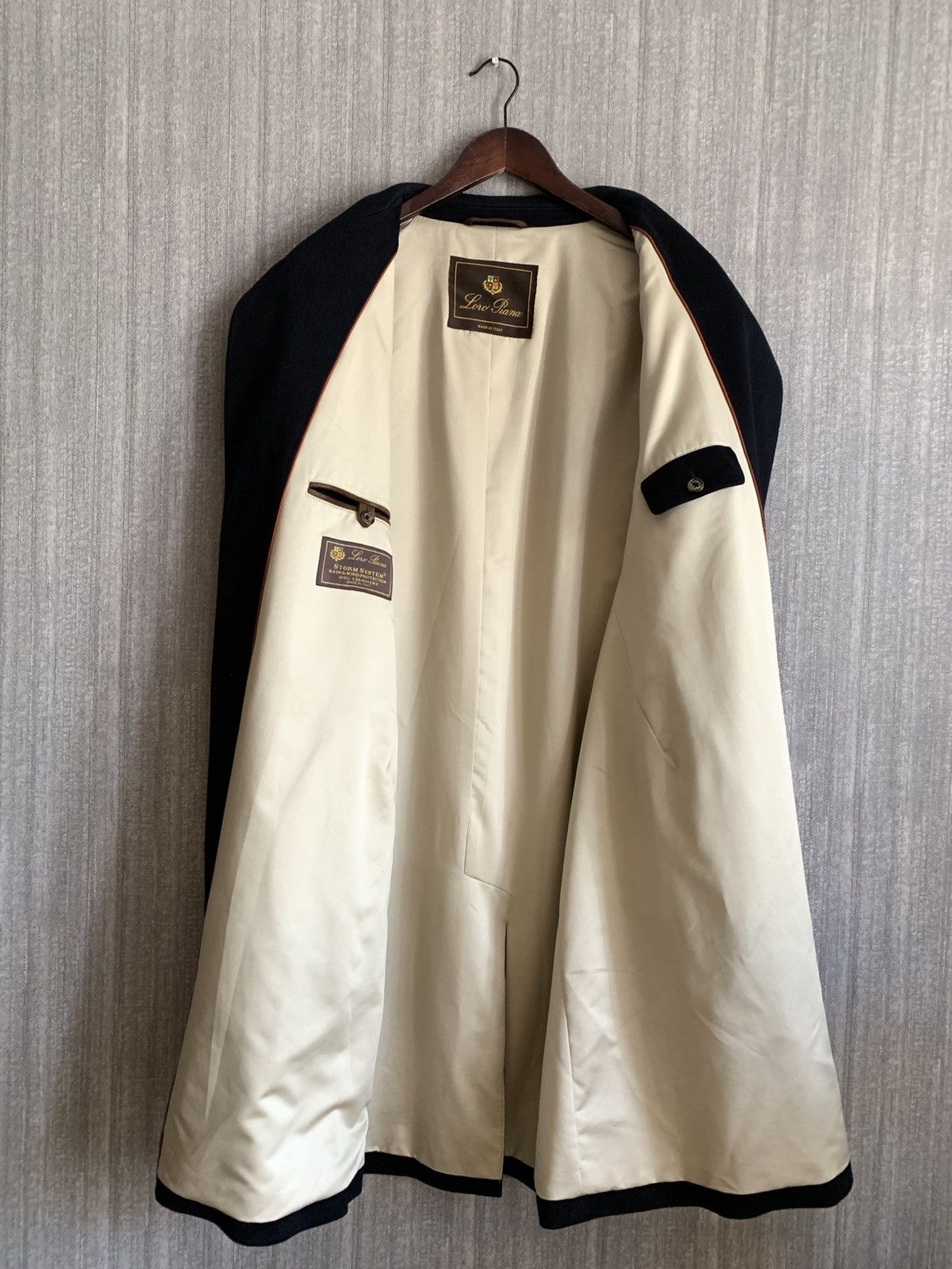 Loro Piana Loro Piana Heavy Coat Cashmere Storm System Size:54 IT Size US L / EU 52-54 / 3 - 4 Thumbnail