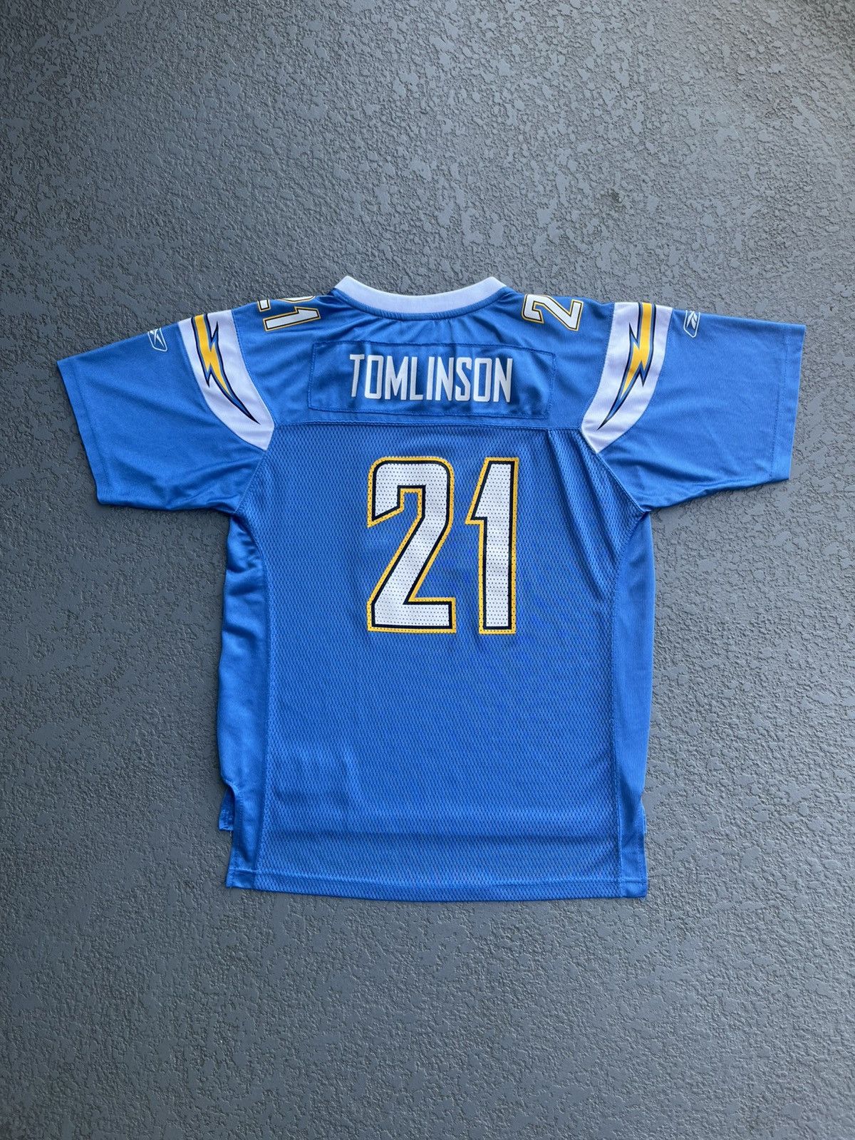 Reebok Vintage Reebok San Diego Chargers Jersey Tomlinson Size US M / EU 48-50 / 2 - 2 Thumbnail